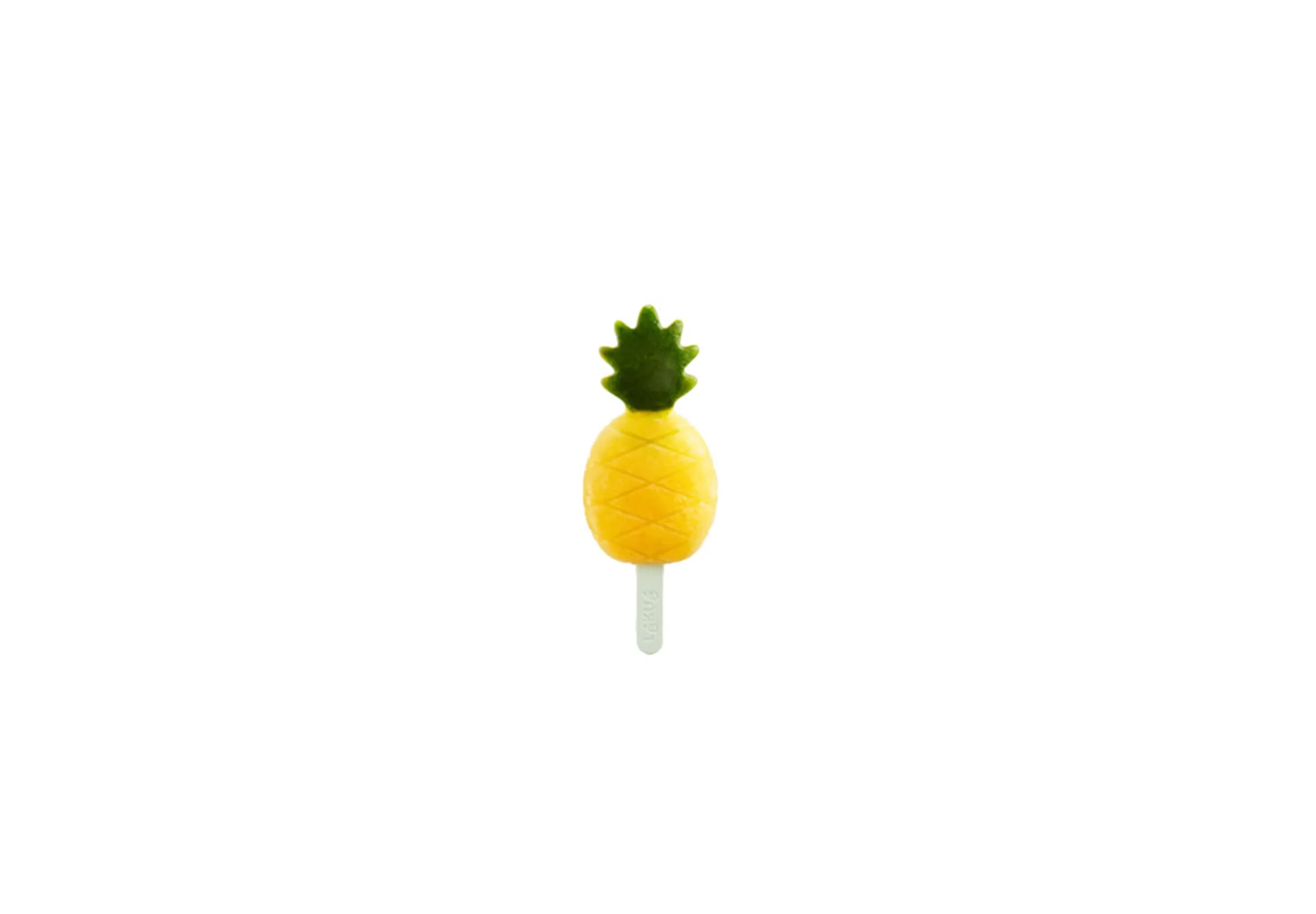 Lékué IJslolly Ananas - Silicone - Geel  image