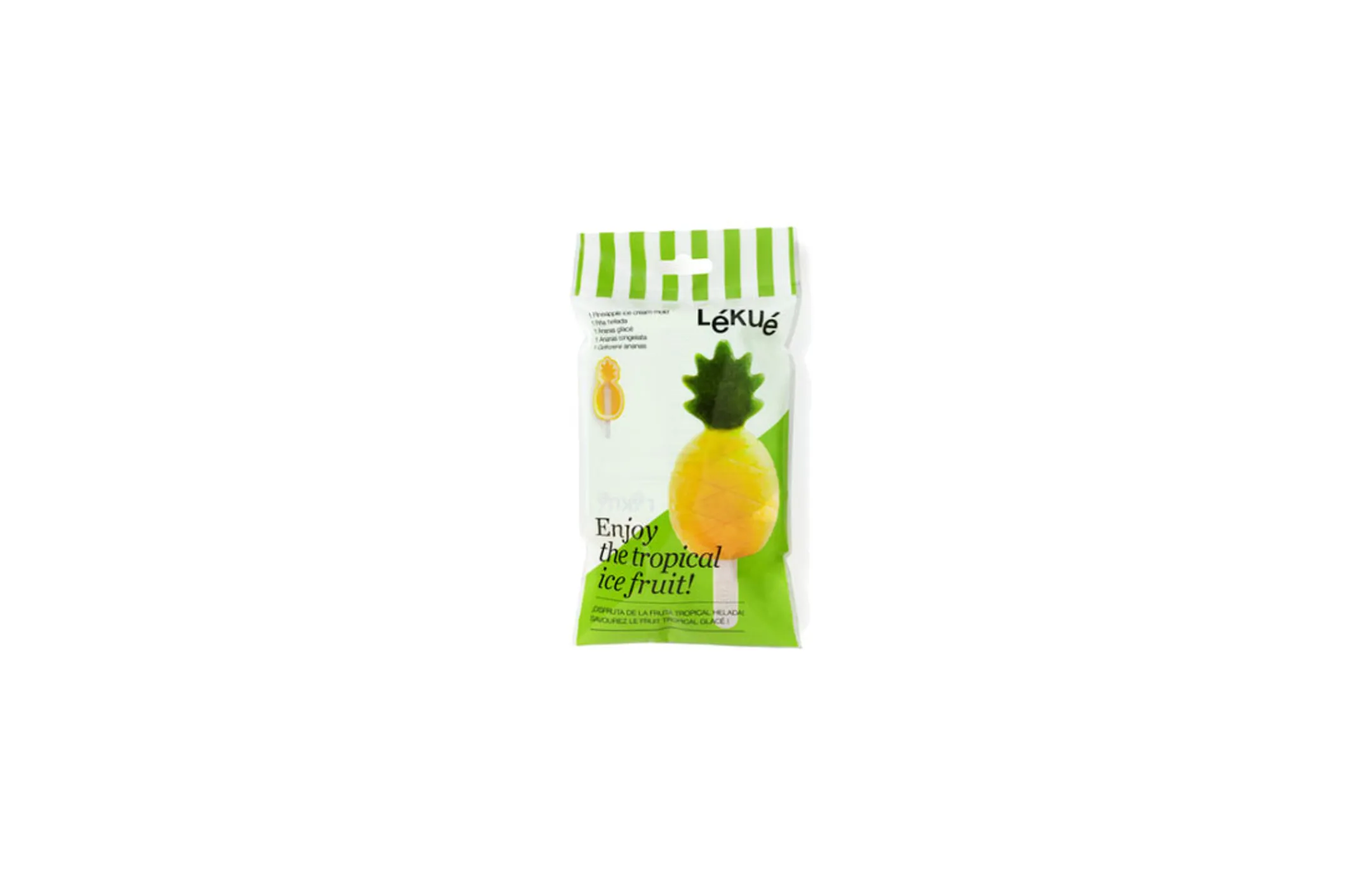Lékué IJslolly Ananas - Silicone - Geel  image
