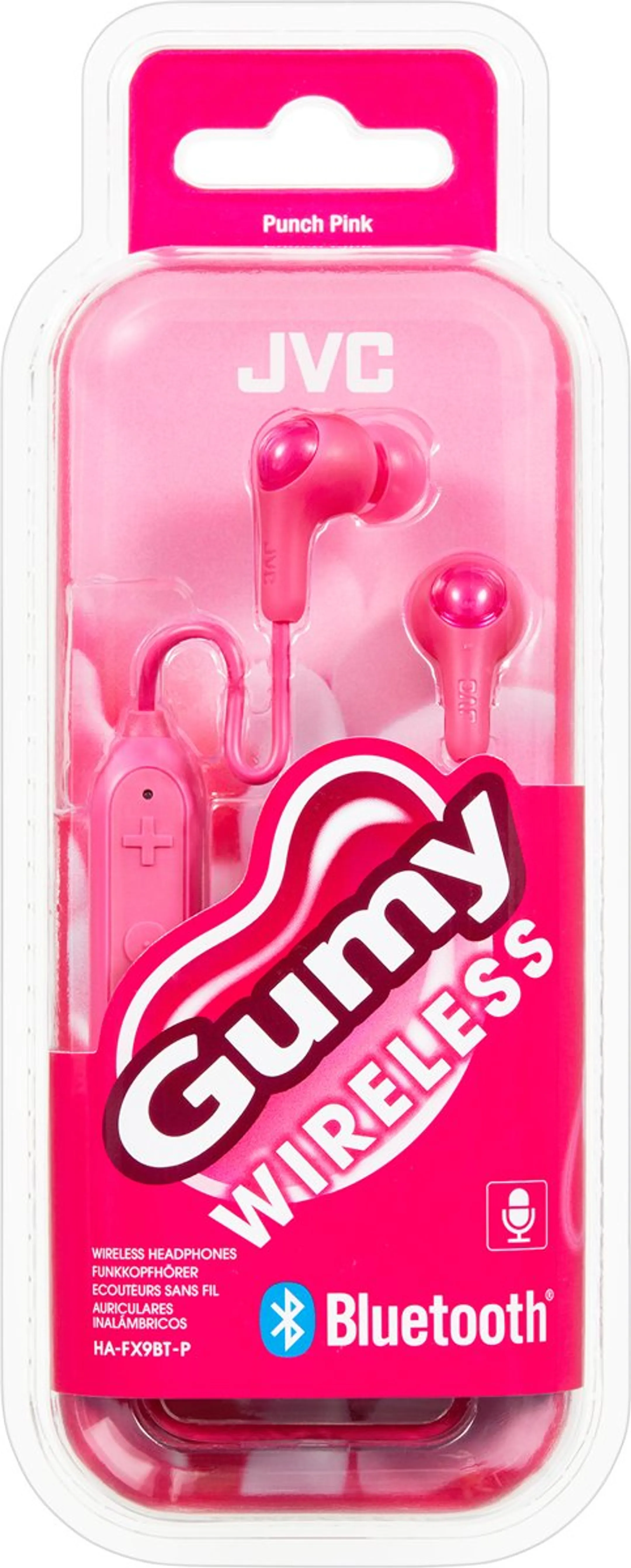 JVC Écouteurs Sans Fil HA-FX9BT-P-E - Rose image
