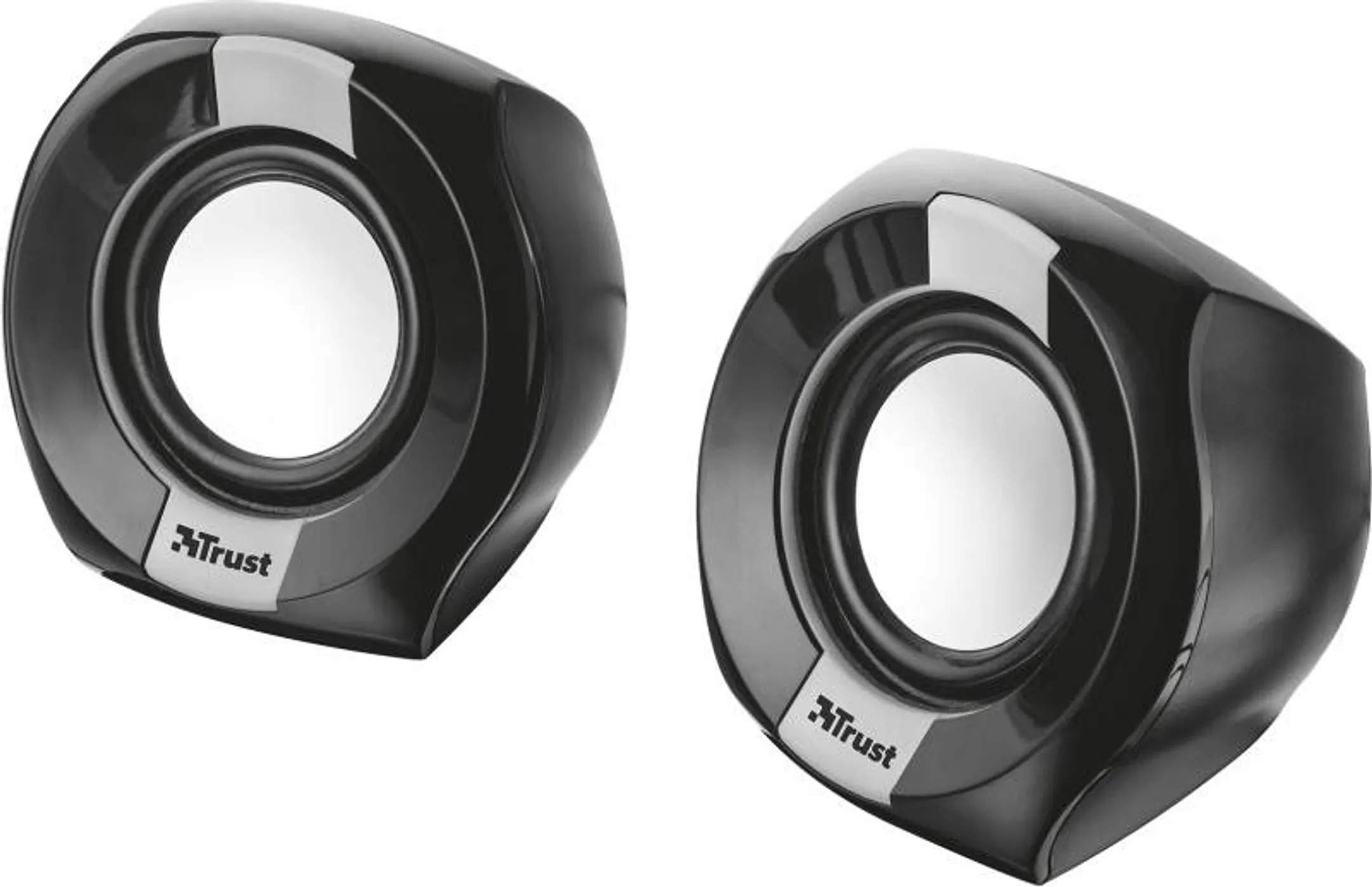 Polo Compact Zwart luidspreker (per paar)