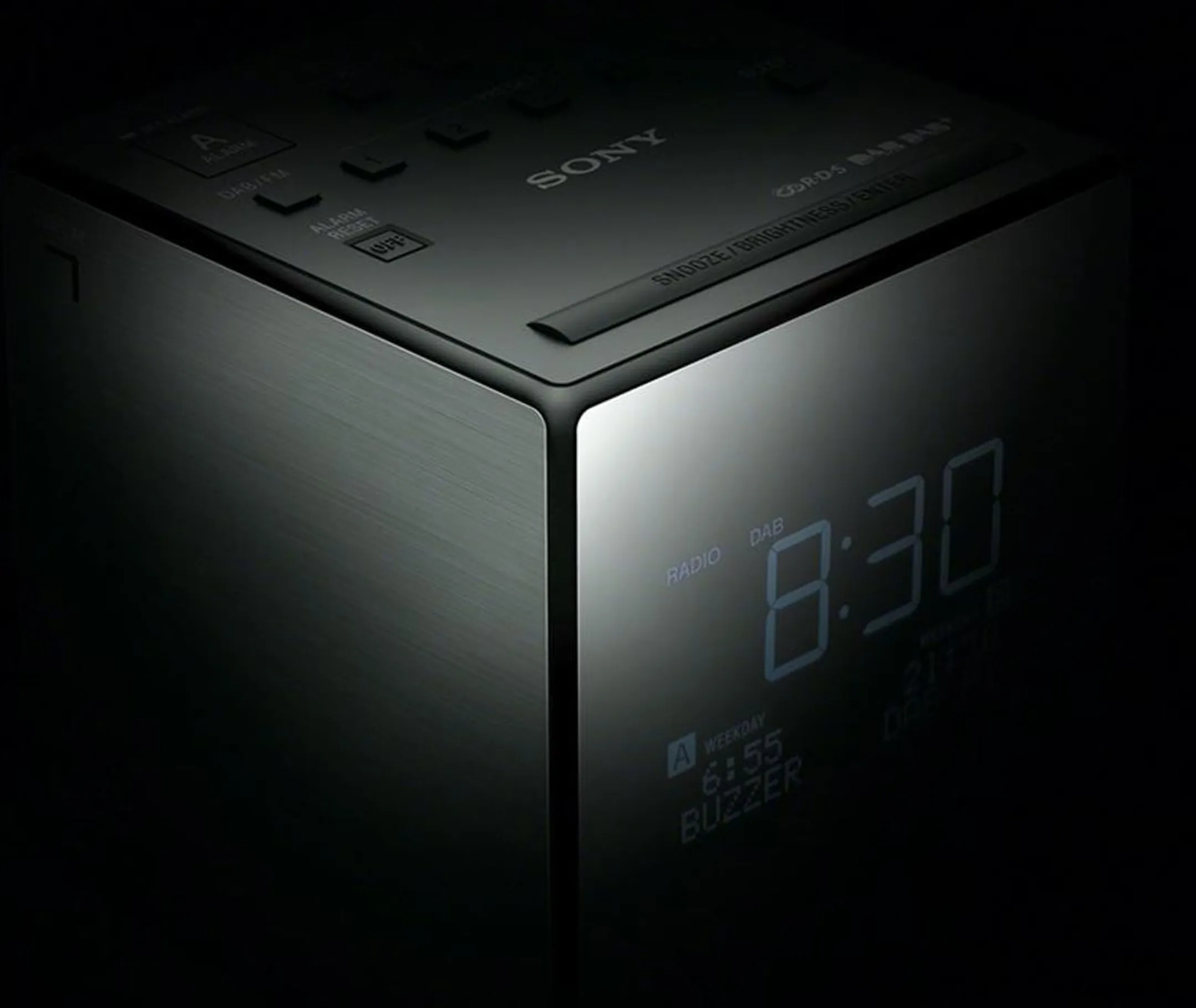 Sony DAB+ wekkerradio - XDR-C1DBP - Zwart image