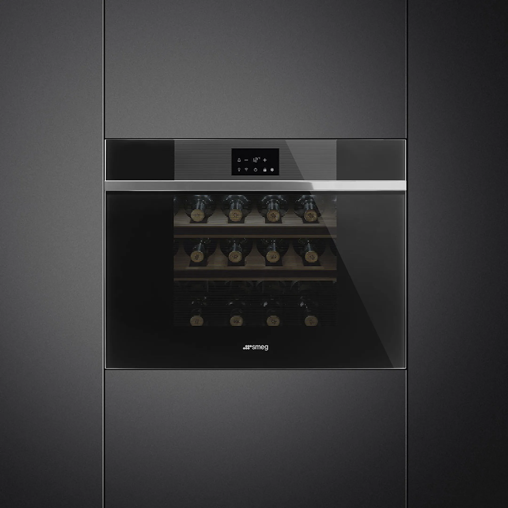 Smeg Cave à vin encastrable CVI118LWN2 image