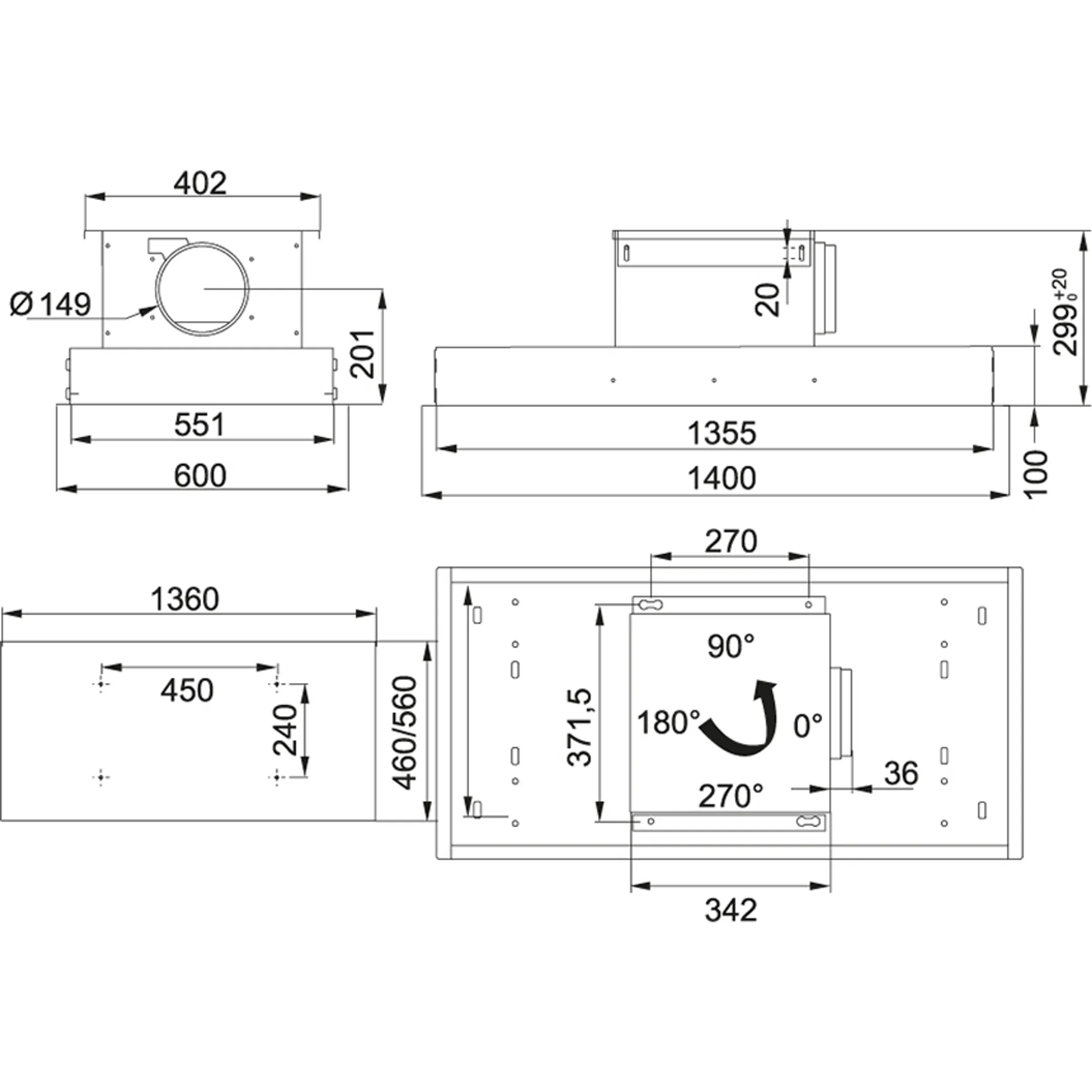 Franke Hotte plafond FGAS1417XS image