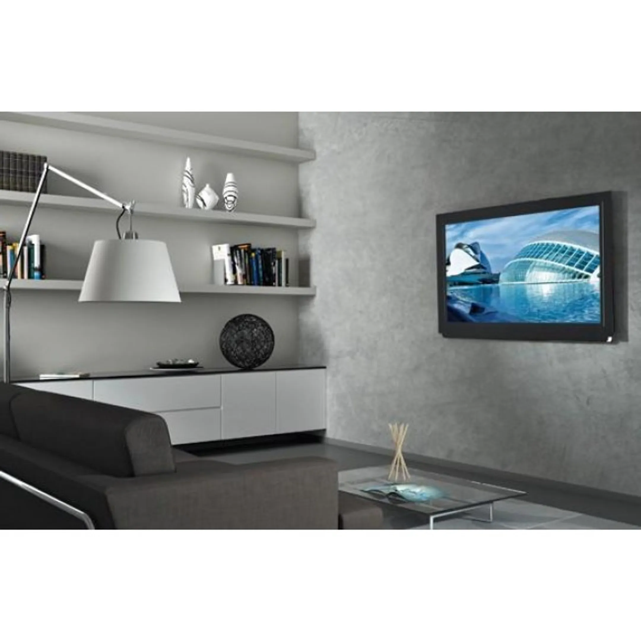 Techly ICA-PLB 140M Televisiebeugel 23"- 55" - Muur image
