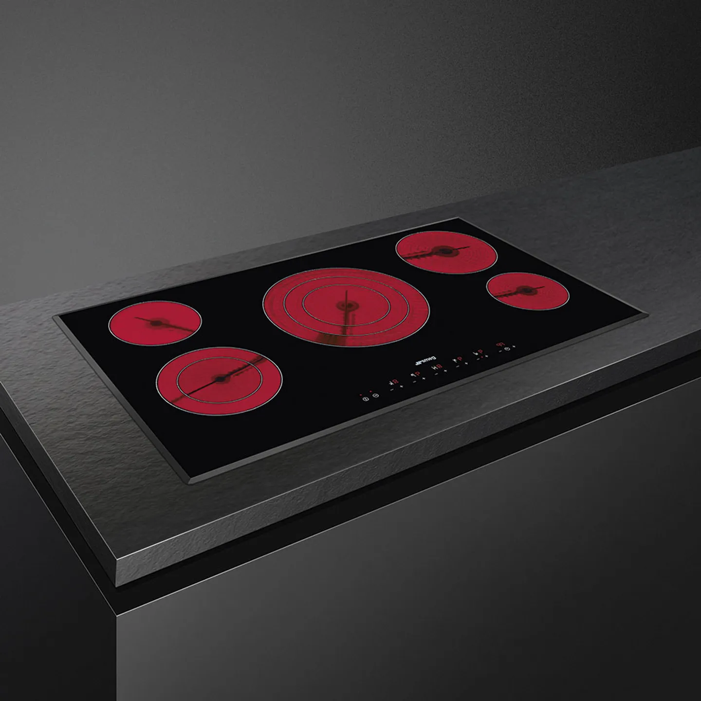 Smeg Taque vitrocéramique SE395ETB Livré demain Krëfel