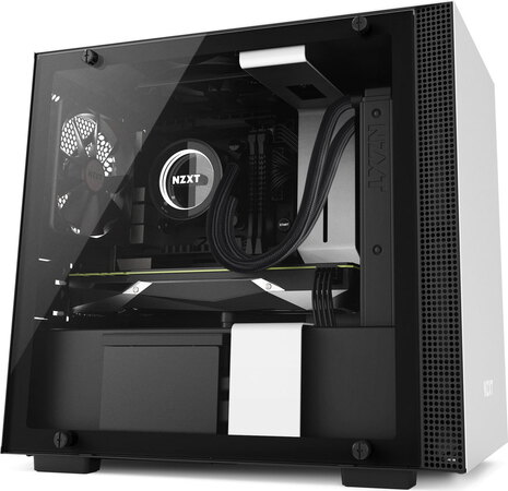 Nzxt H200 Matte White Ca H200B W1 nzxt kopen in de aanbieding