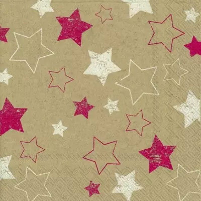 Servetten - Sparkling Stars