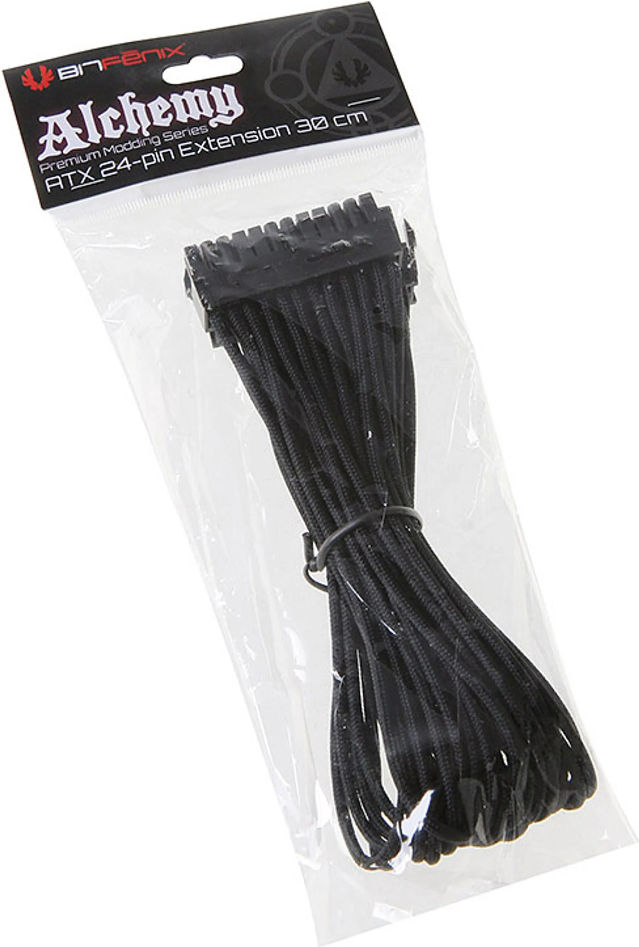 Bitfenix Extentiekabel ATX 24-pin - Zwart image