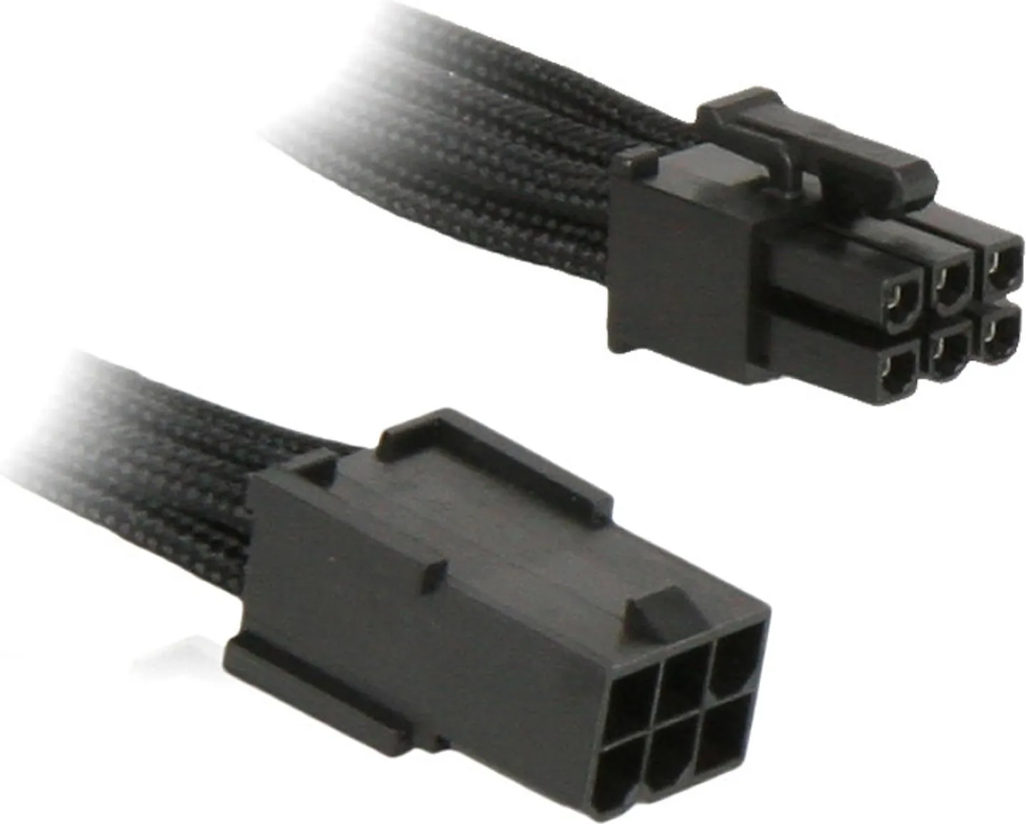 Bitfenix 6pin video card extension cable Zwart Bestel nu,
