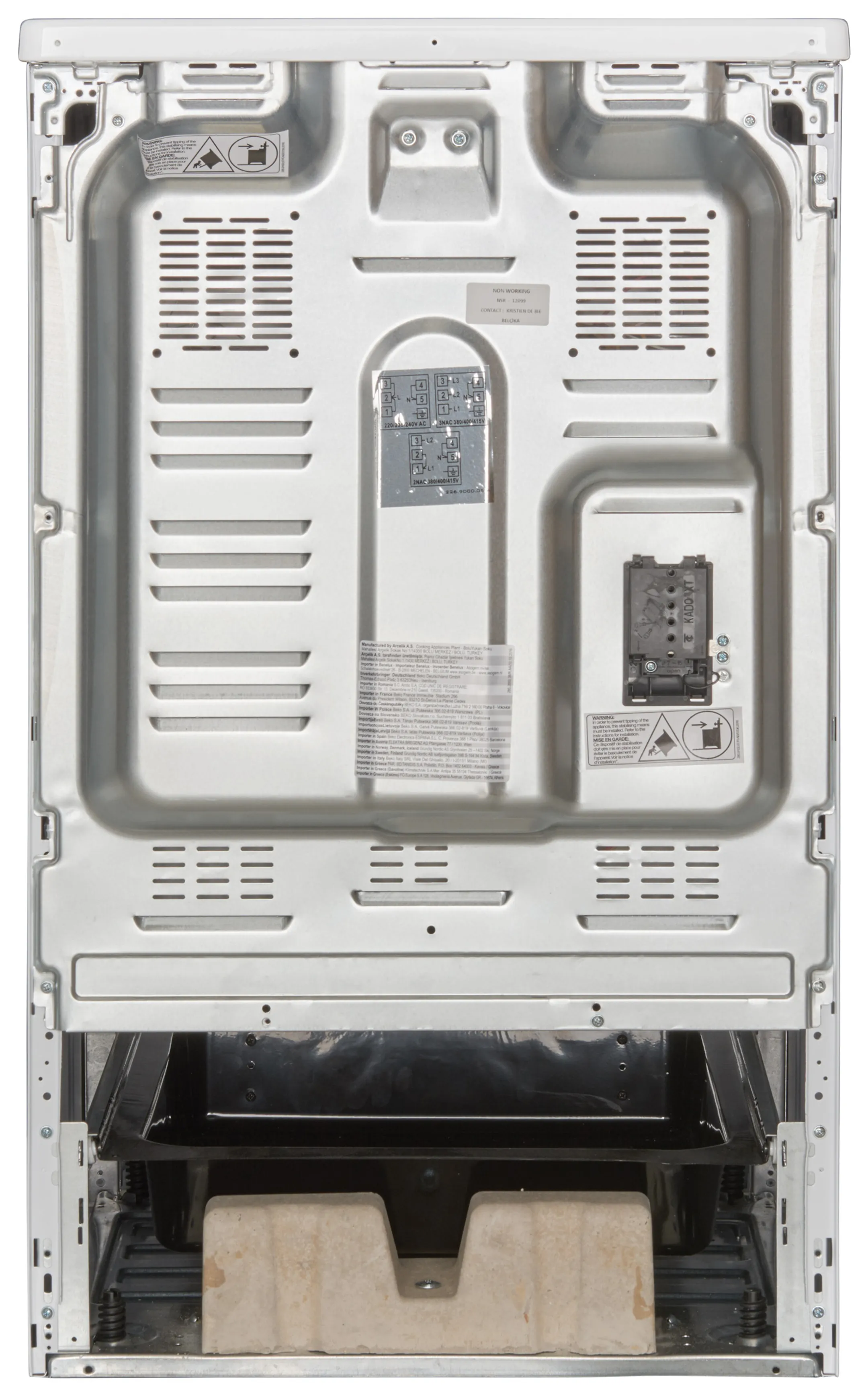 Beko Cuisinière FSM57100GW image