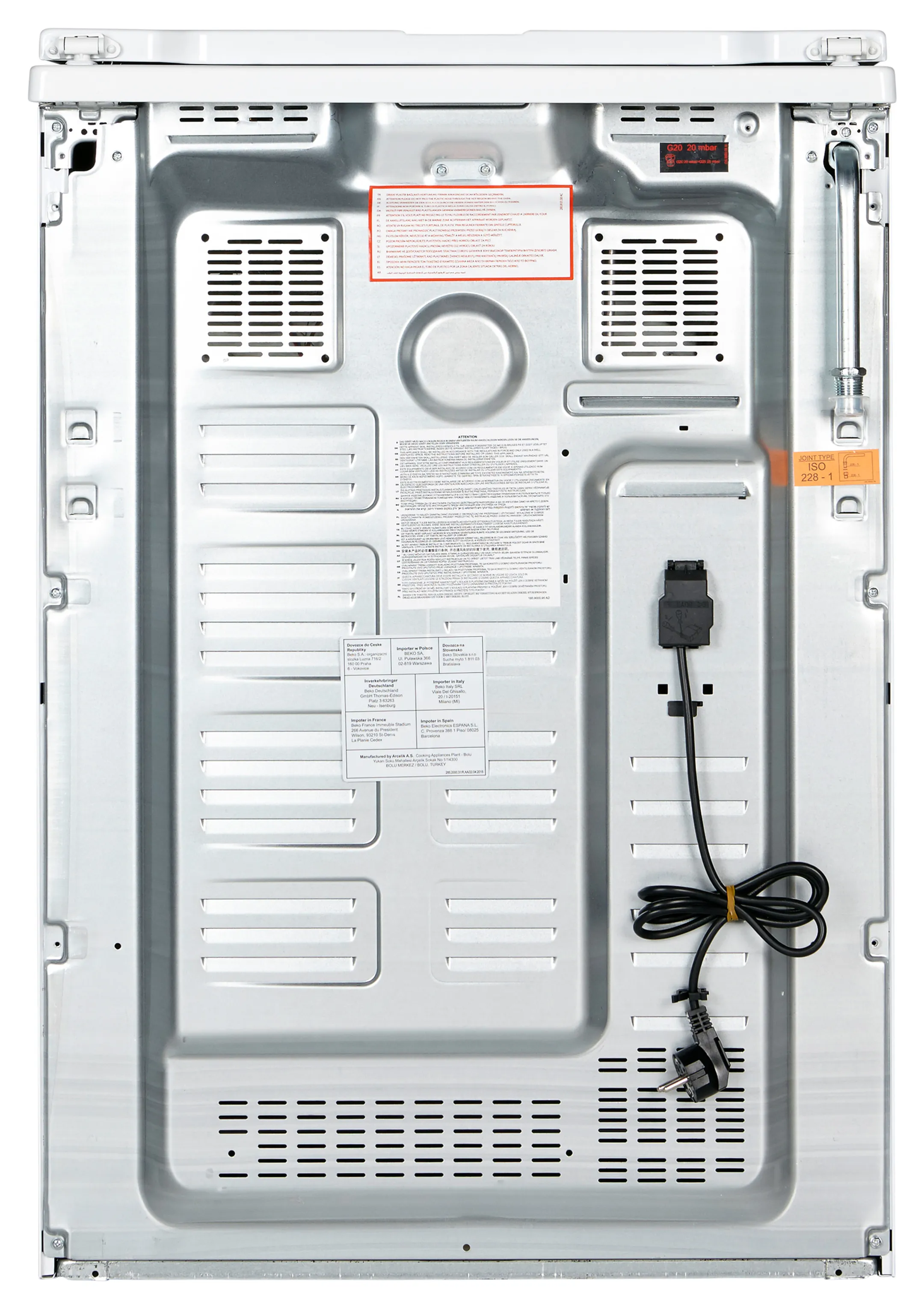 Beko Fornuis FSG62010DW image