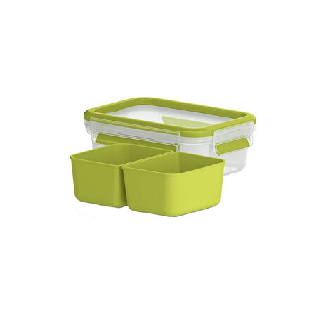 Emsa Snackbox Clip Go Groen 550 Ml emsa kopen in de aanbieding