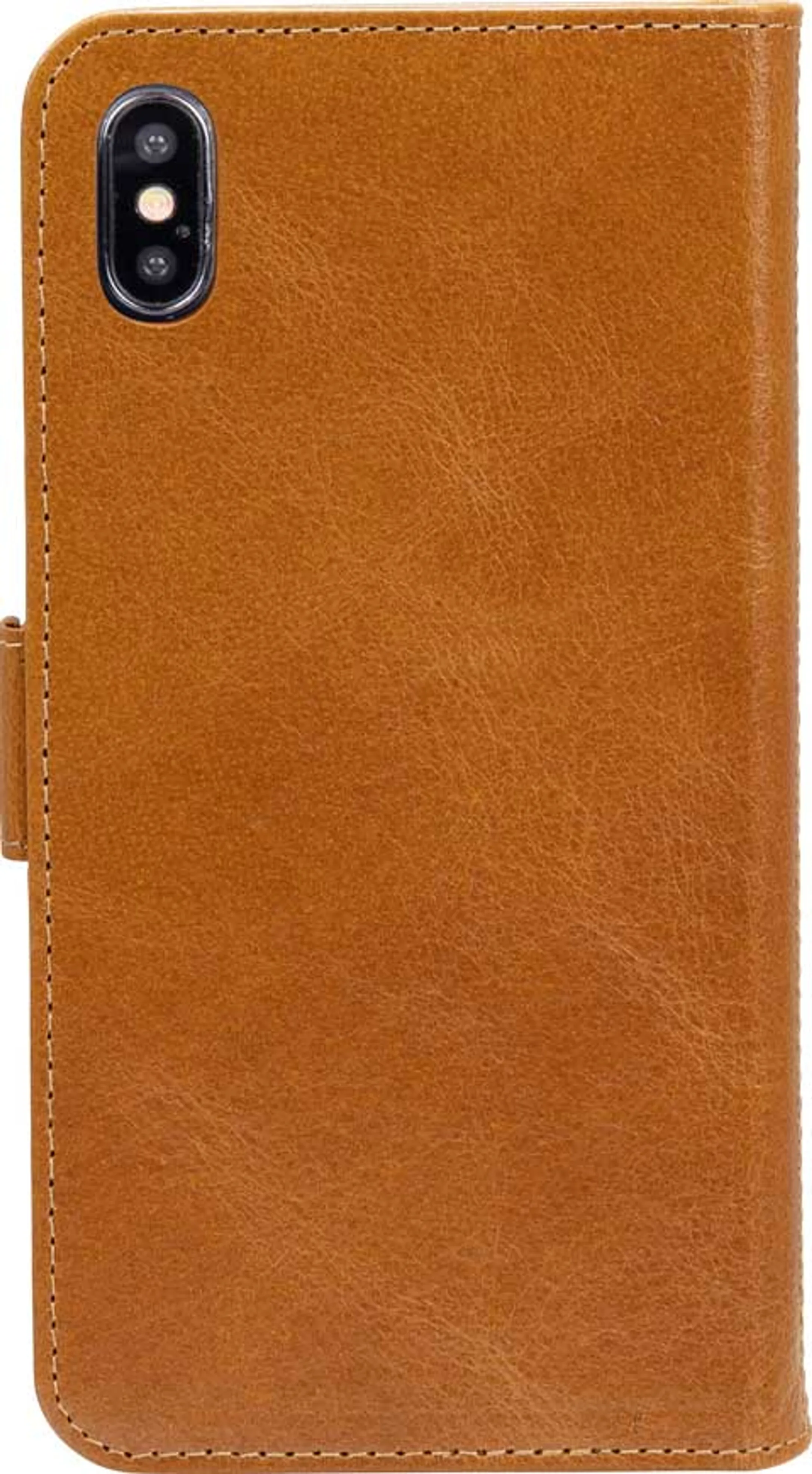 Dbramante Wallet Cover Lynge voor iPhone Xs Max - Bruin image