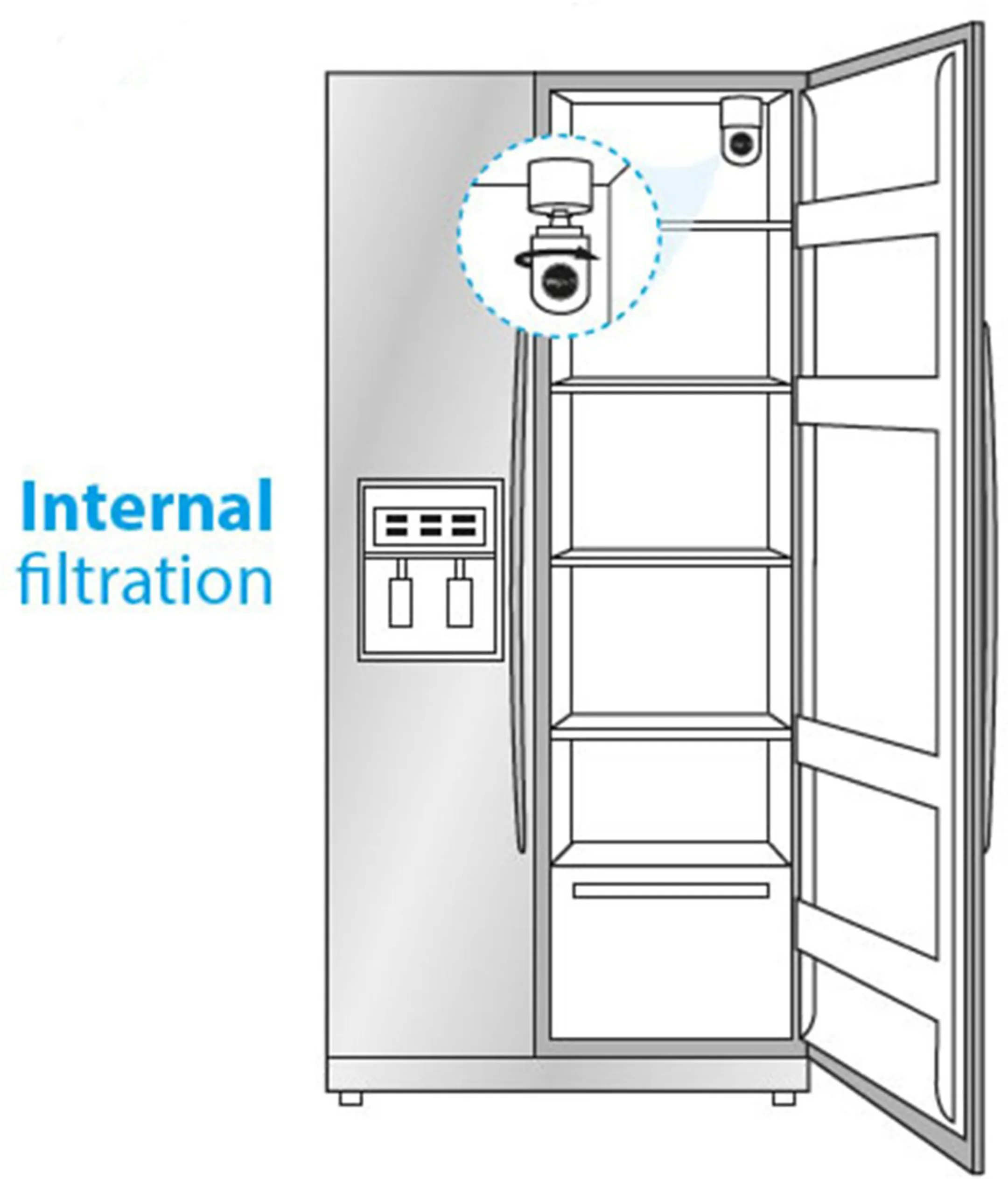 Wpro Waterfilter vervangingspatroon APP100/1 image