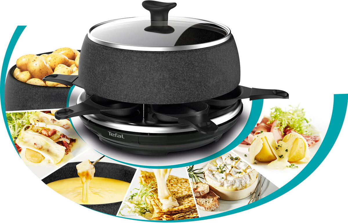 Tefal Raclette fondue RE12C812 Krëfel les meilleurs prix, service