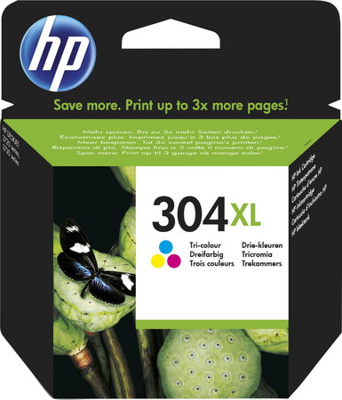 Hp 304Xl Originele Drie Kleuren Inktcartridge N9K07Ae hp kopen in de aanbieding
