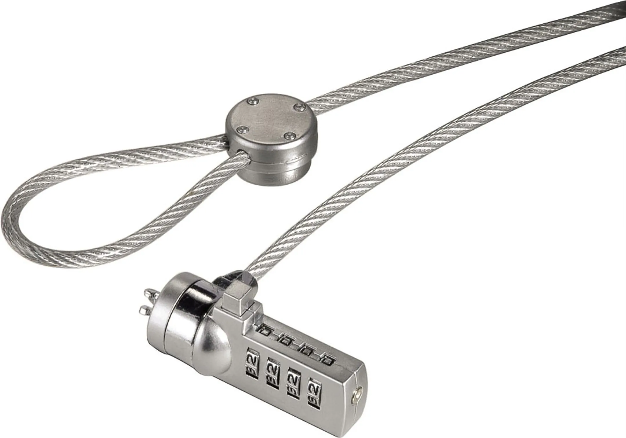 Câble antivol avec serrure à combinaison