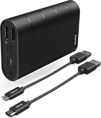 Hama Powerbank Joy Pro 7800 Mah Qualcomm Quick Charge 30 Zwart hama kopen in de aanbieding