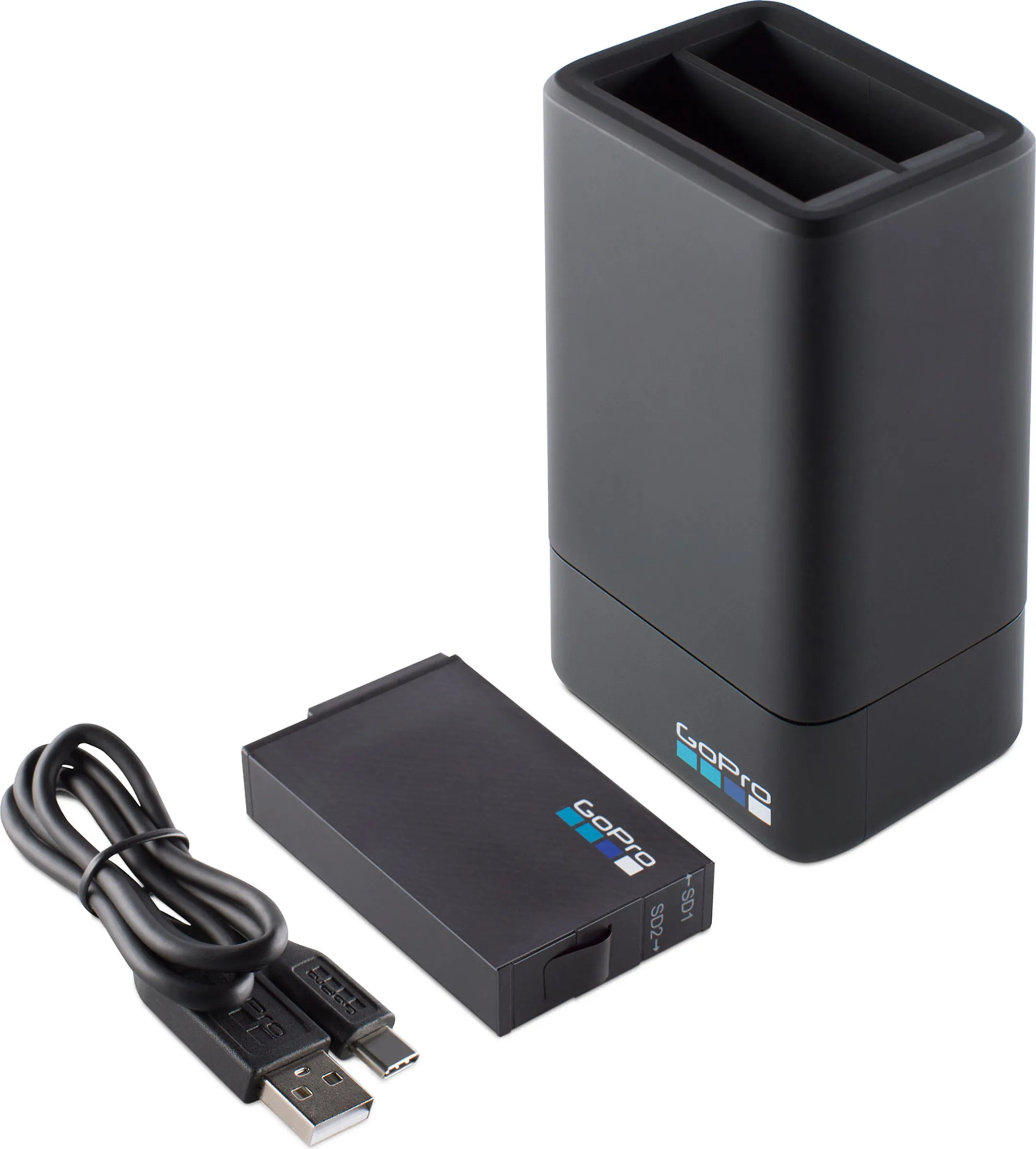 Dual batterijlader + batterij voor Fusion - ASDBC-001