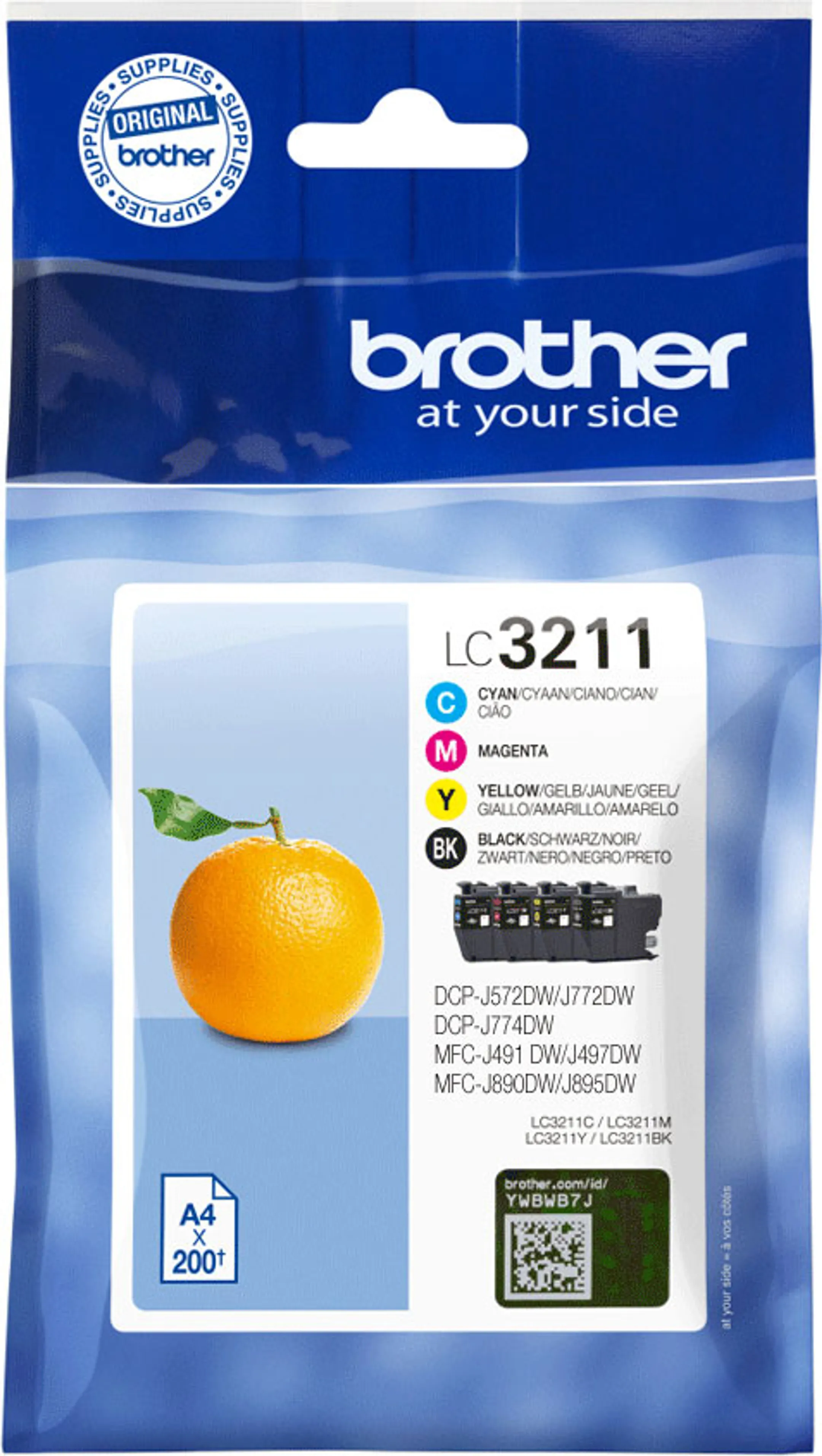 Brother Valuepack LC3211VAL CMYK image