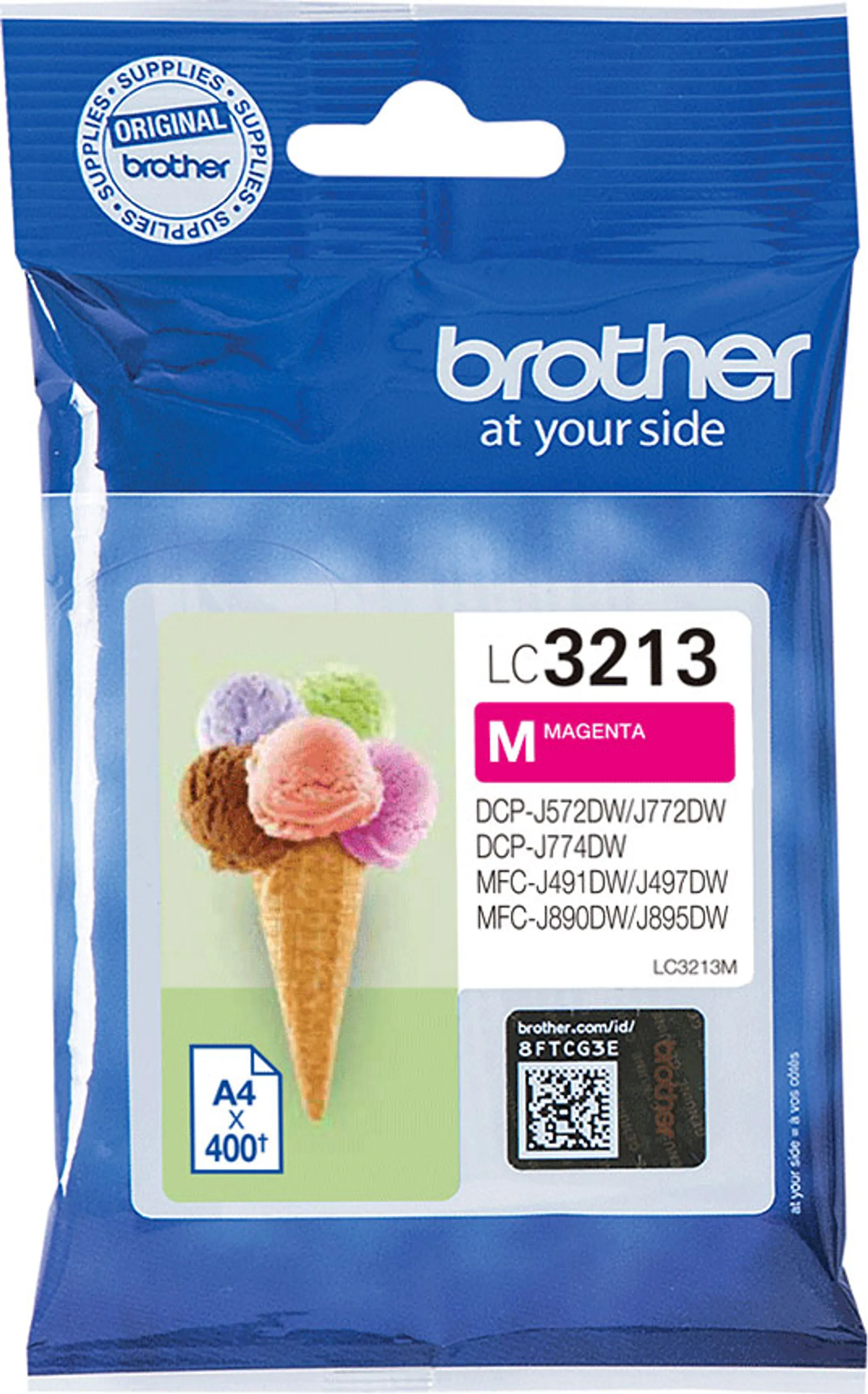 Brother Cartouche d'encre LC3213M Magenta image