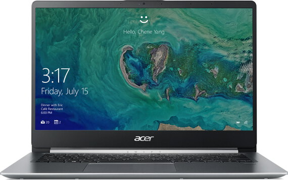 Acer Swift 1 Sf114 32 P7Qa Sparkly Silver acer kopen in de aanbieding
