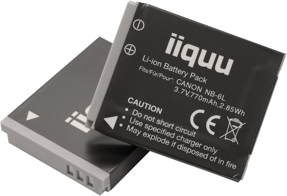 Iiquu Batterij Nb 6L 770 Mah Voor Canon Dca 006 iiquu kopen in de aanbieding