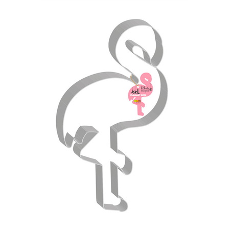 Deegsnijder XXL flamingo