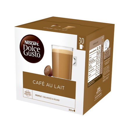Dolce Gusto Capsule Cafe Au Lait Family Pack 30 dolce gusto kopen in de aanbieding Dolce Gusto Capsule Cafe Au Lait Family Pack 30 dolce gusto kopen in de aanbieding