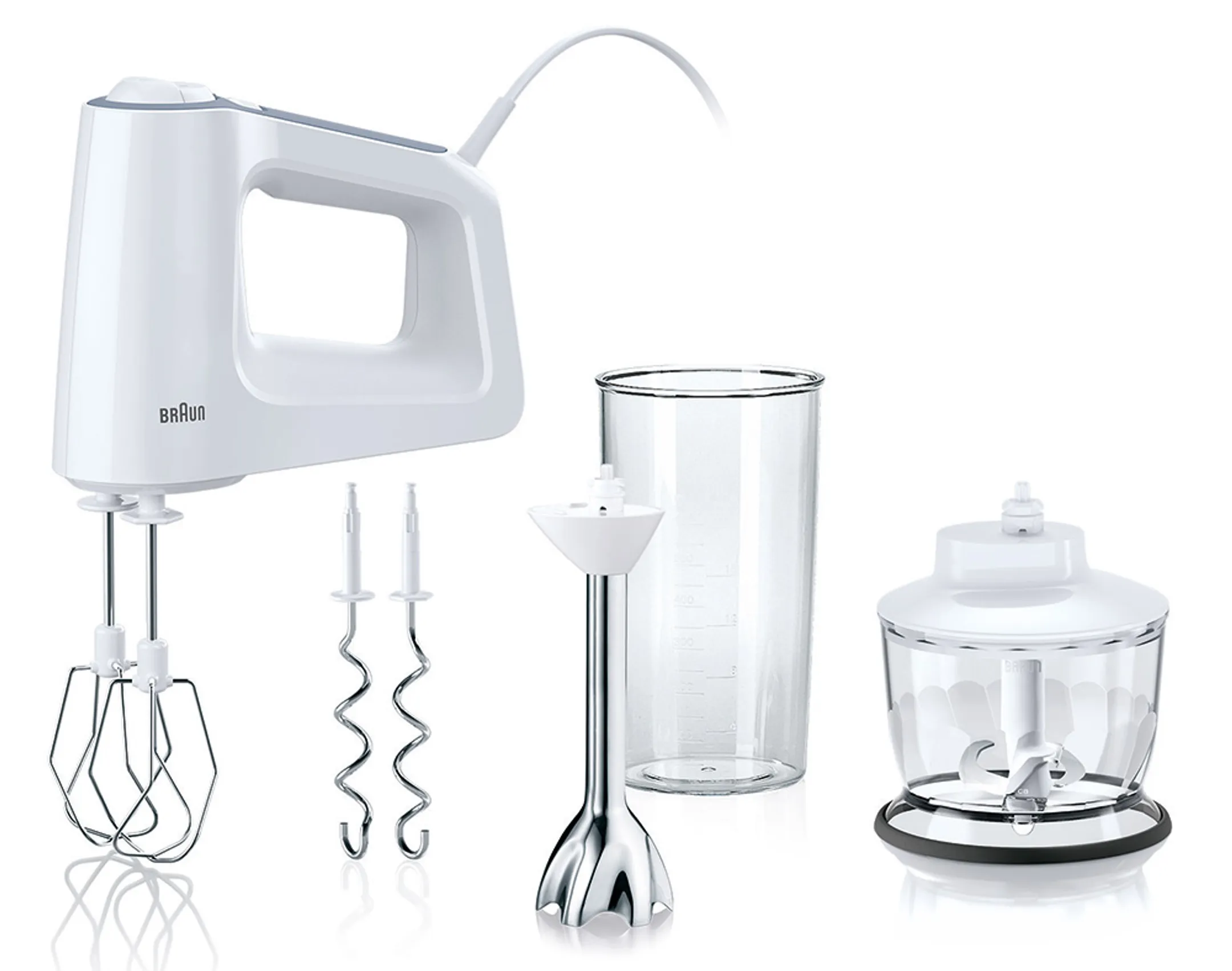 Handmixer MultiMix 3 HM 3137 WH