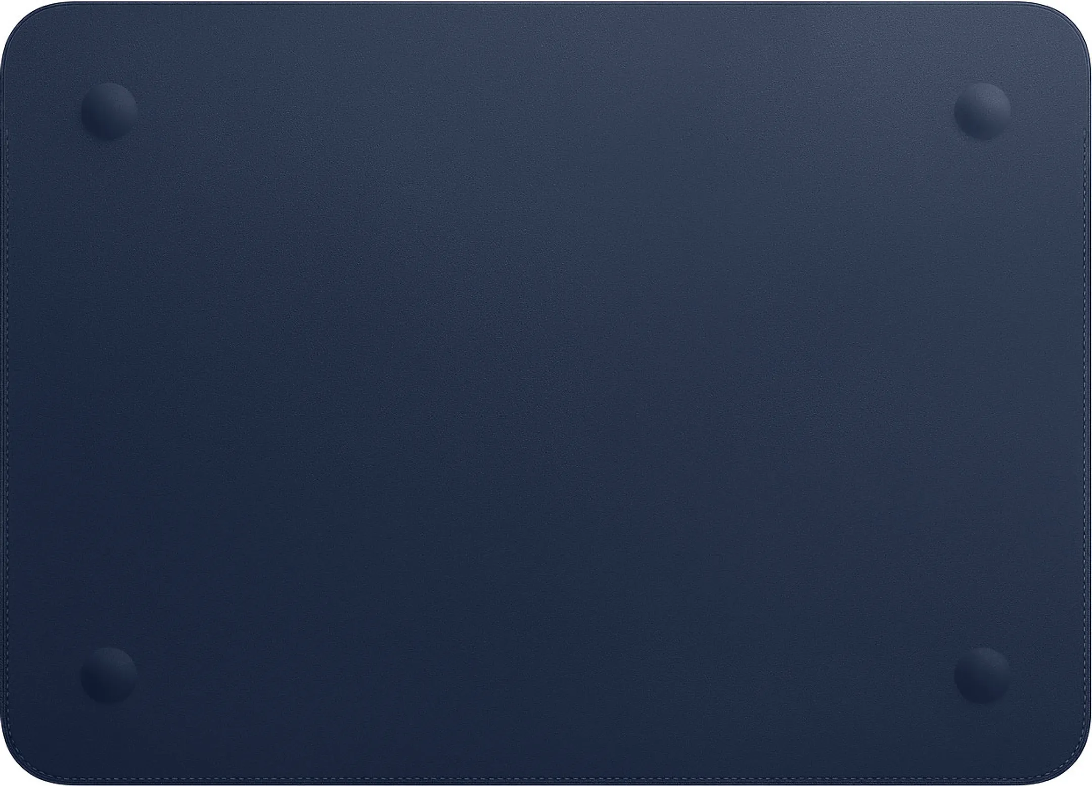 Apple Housse en cuir pour MacBook Air/Pro 13" - Bleu nuit - MRQL2ZM/A image