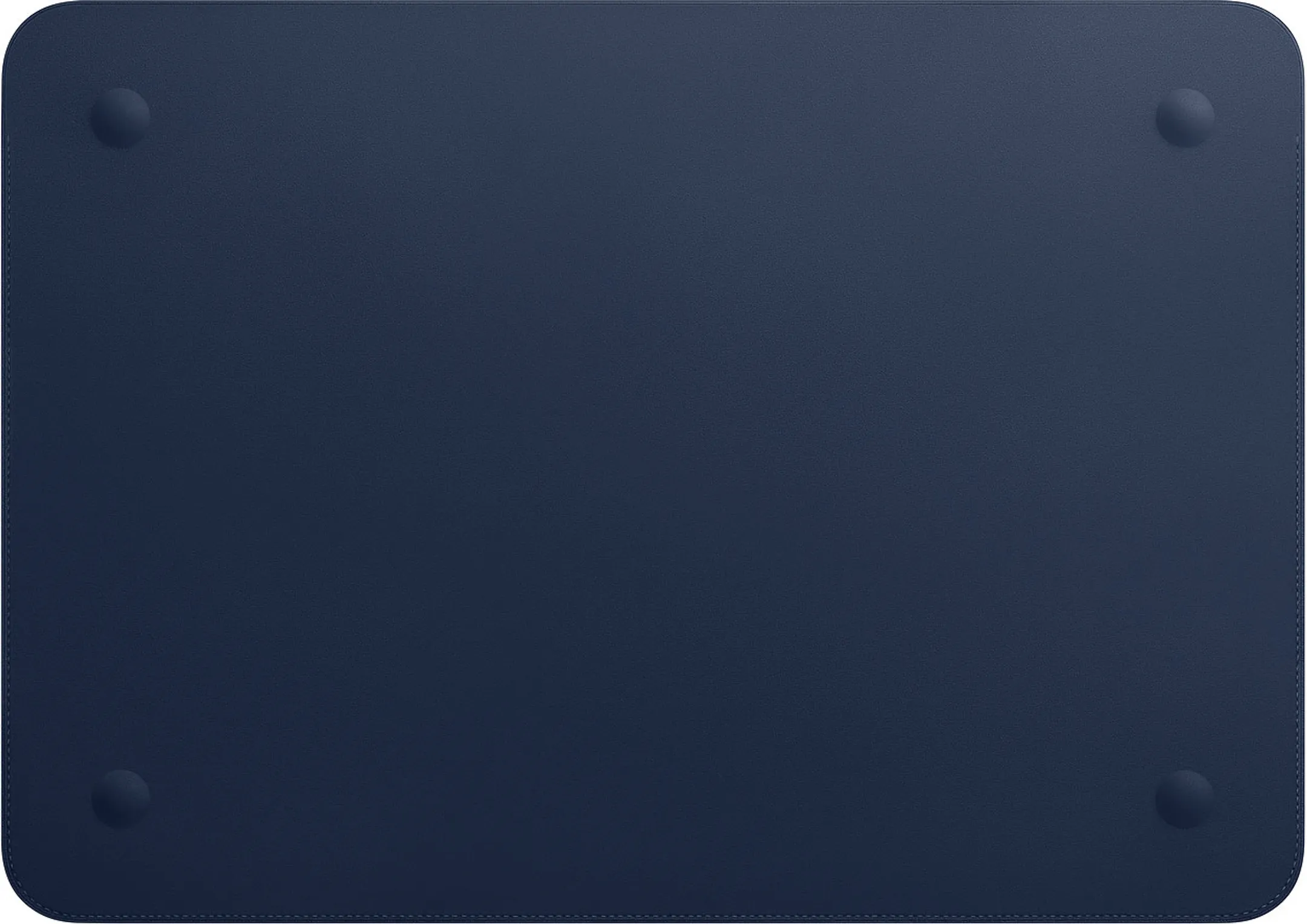 Apple Housse en cuir pour MacBook Pro 15" - Bleu nuit - MRQU2ZM/A image