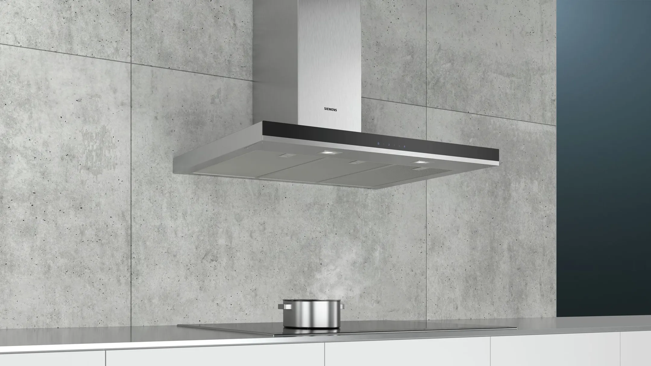 Siemens Hotte décorative LC96BHM50 Box-Design image
