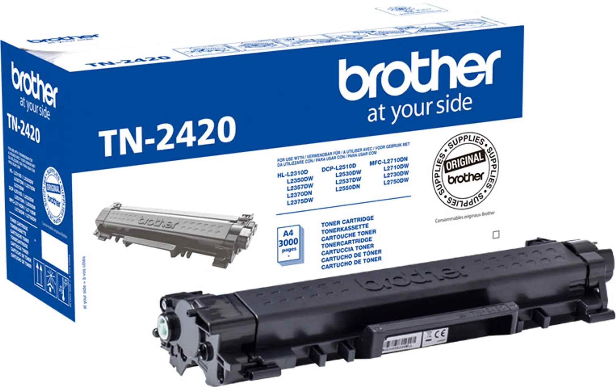 Toner TN-2420 Noir