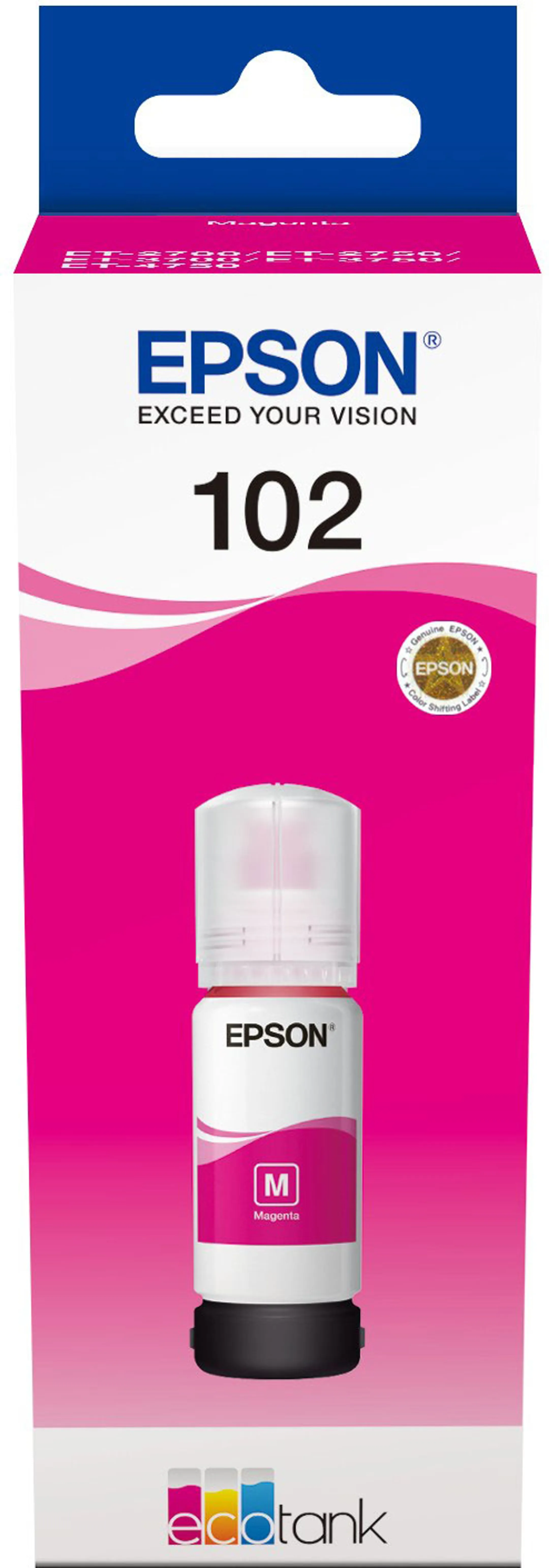Epson Bouteille EcoTank 102 - 70 ml. - Magenta image