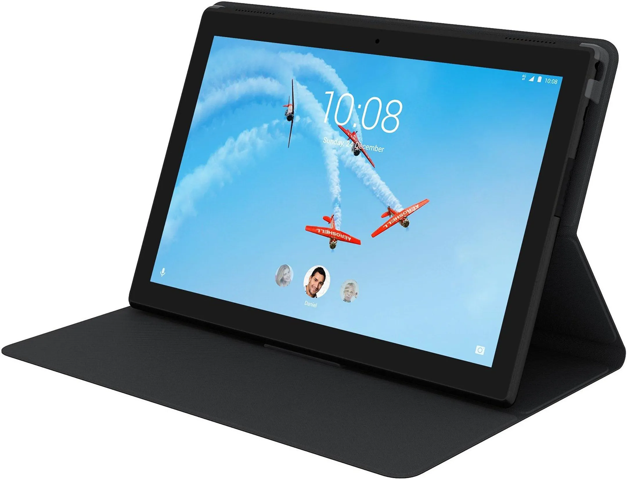 Lenovo Beschermcover voor TAB4 10 Plus - Zwart image