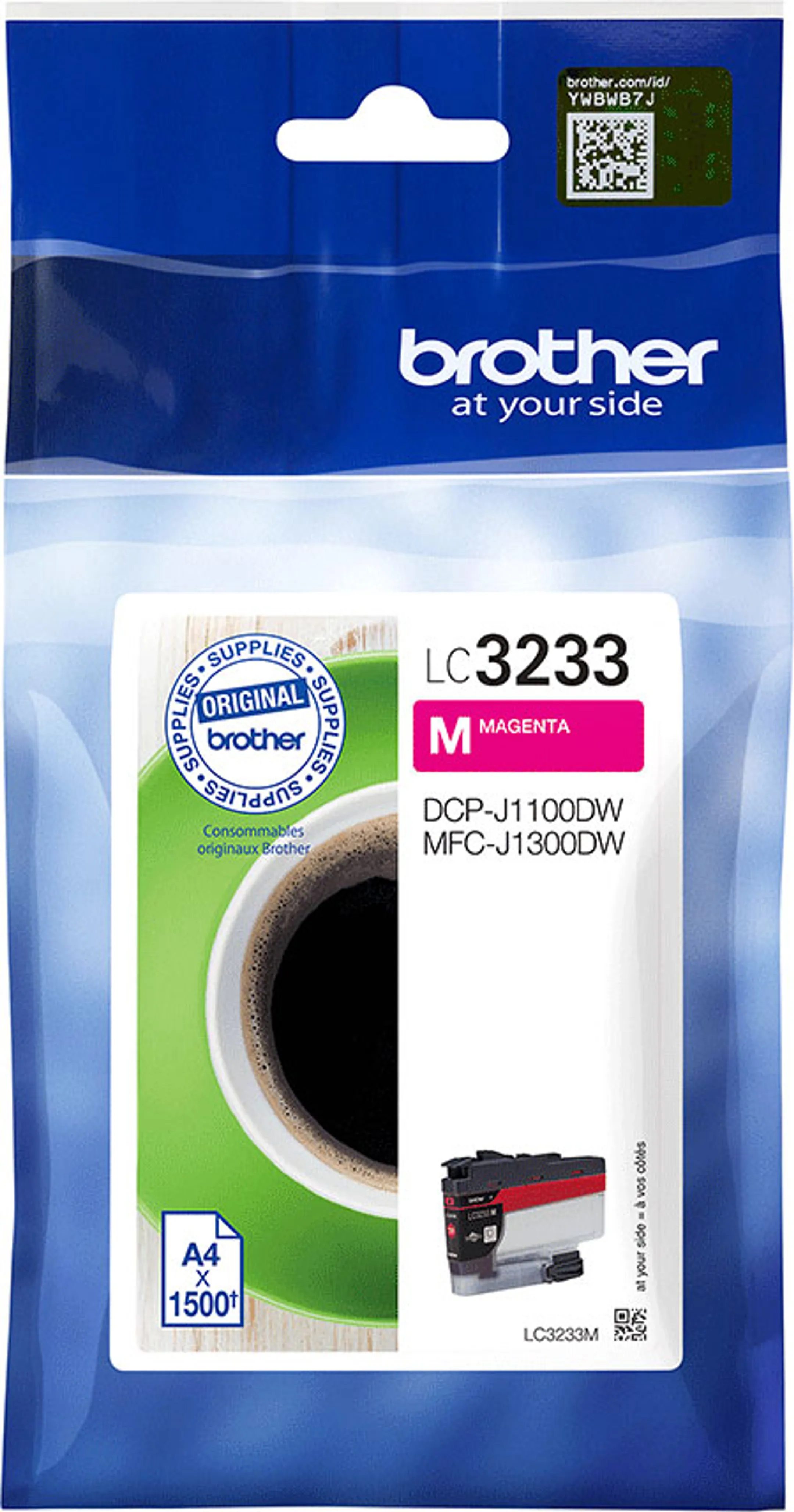 Brother Cartouche d'encre LC-3233M Magenta image