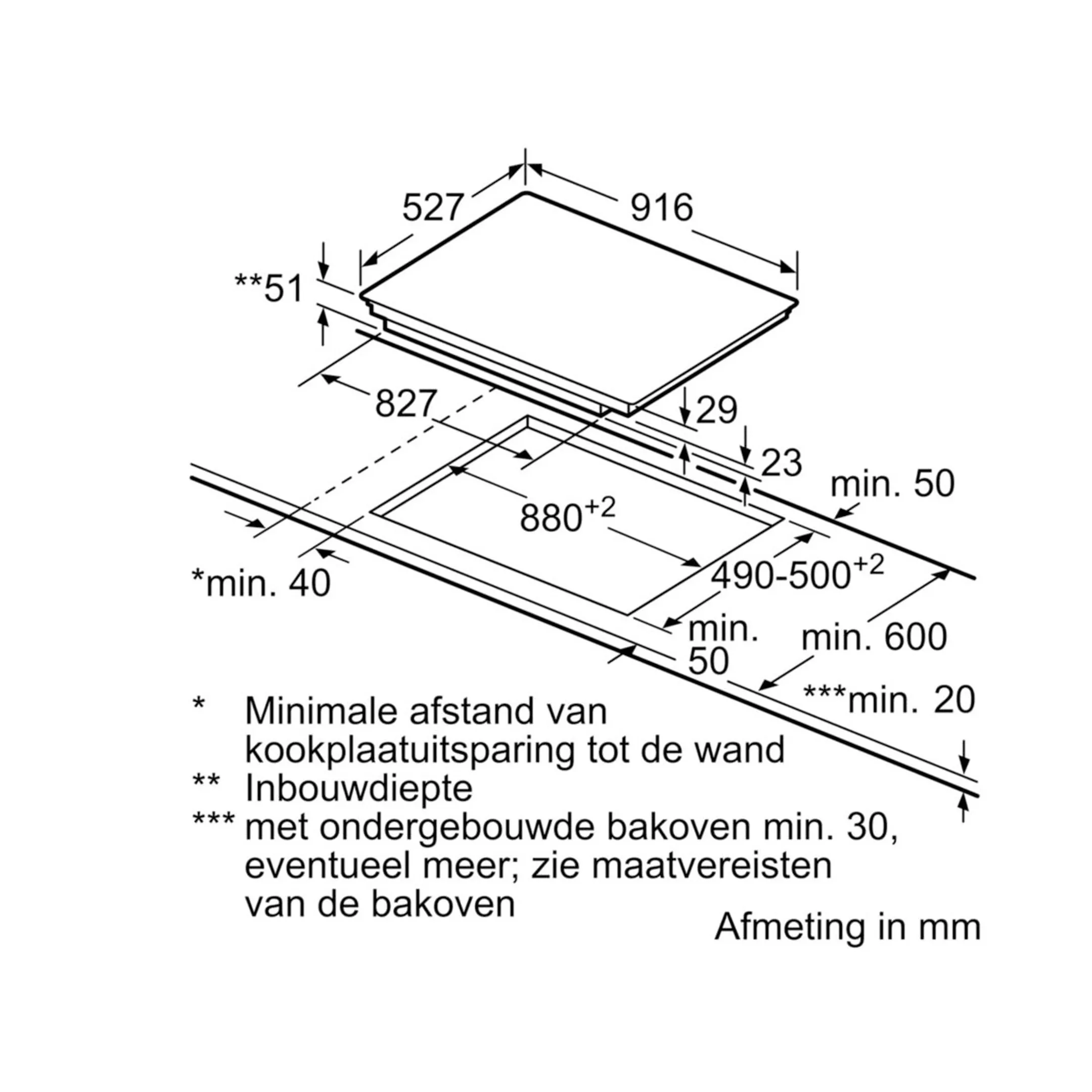 Bosch Inductiekookplaat PXV901DV1E Home Connect image