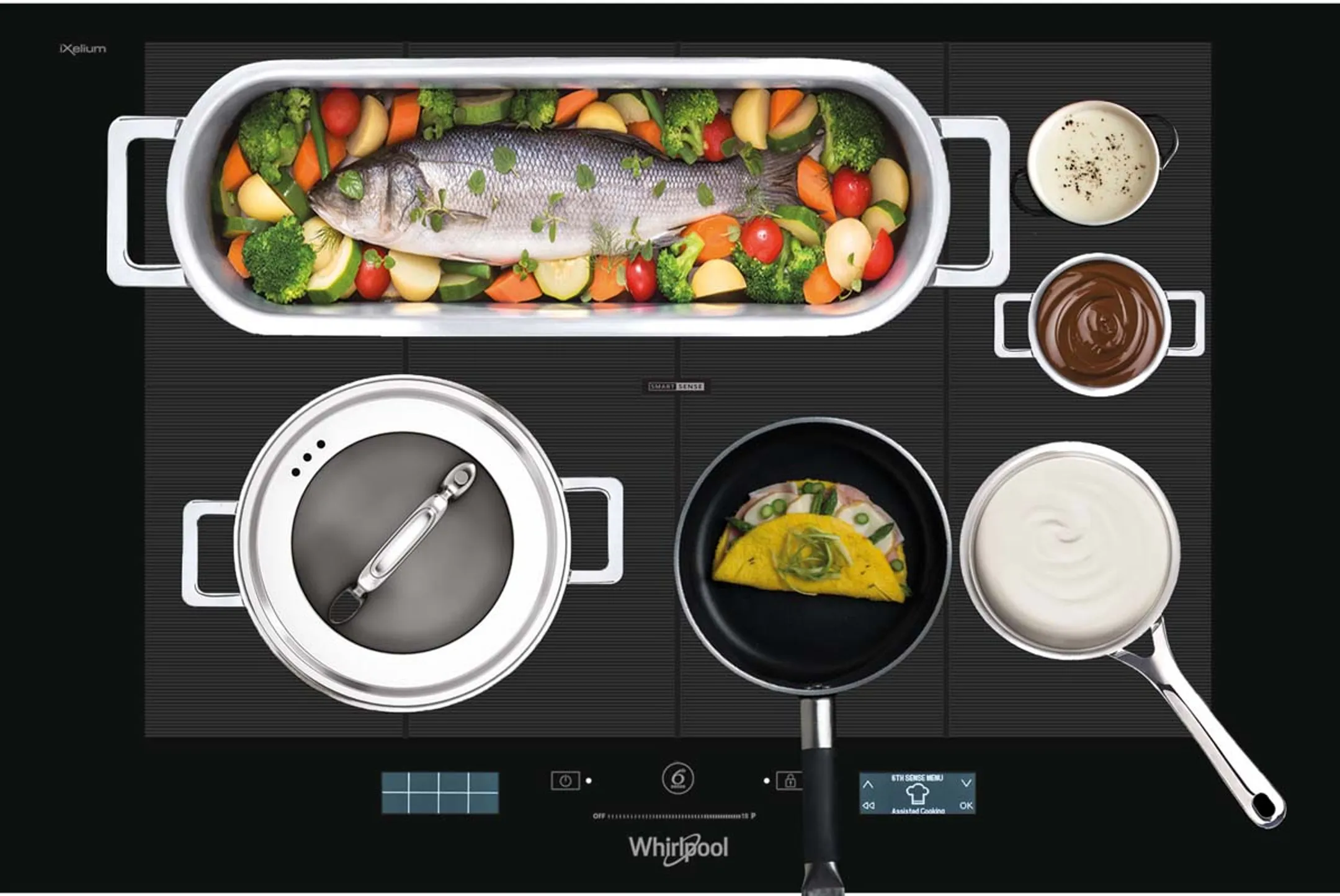 Whirlpool Inductiekookplaat SMP 778 C/NE/IXL image