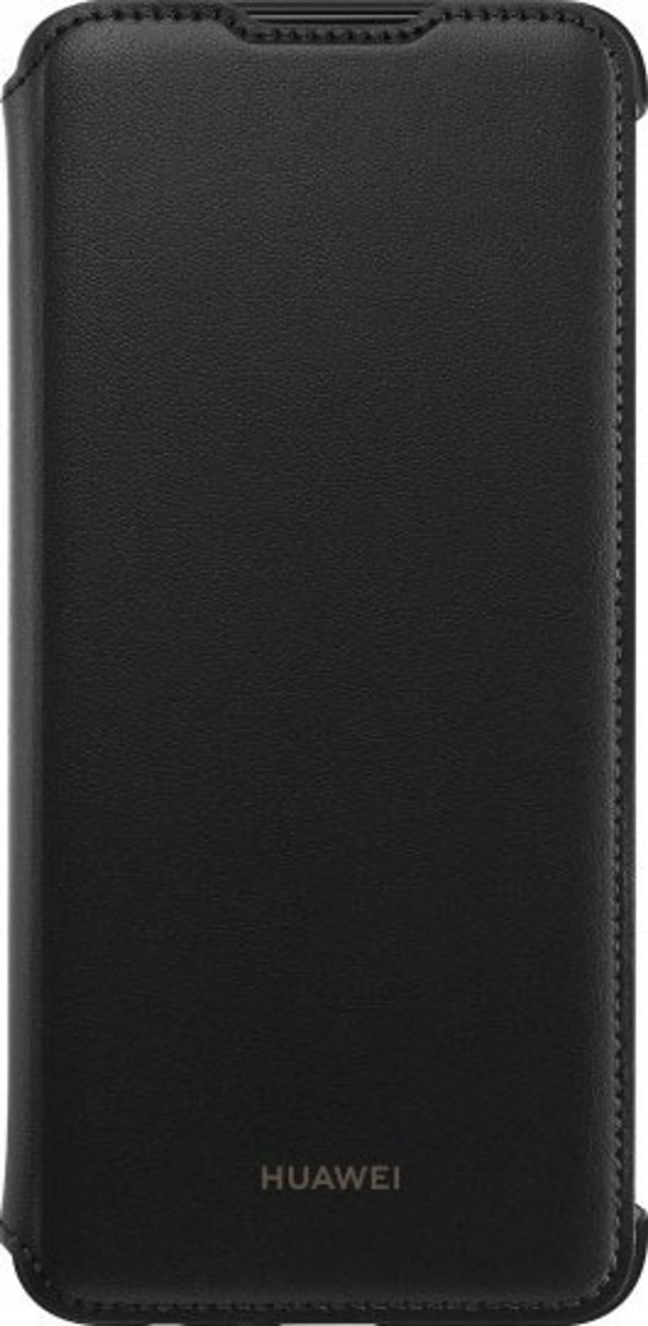 Flipcover voor P Smart 2019 - Zwart