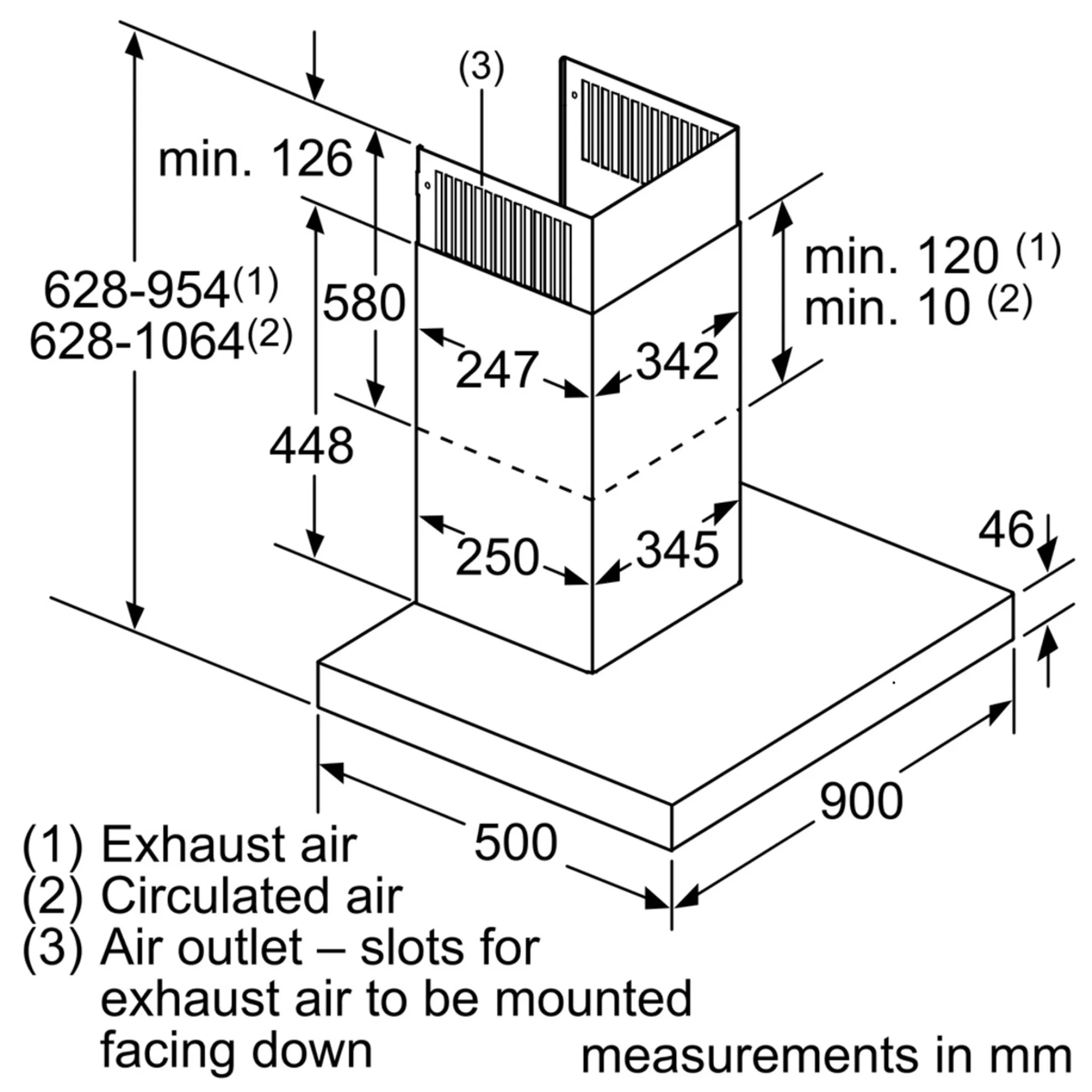 Bosch Hotte décorative DWB98PR50 Home Connect image