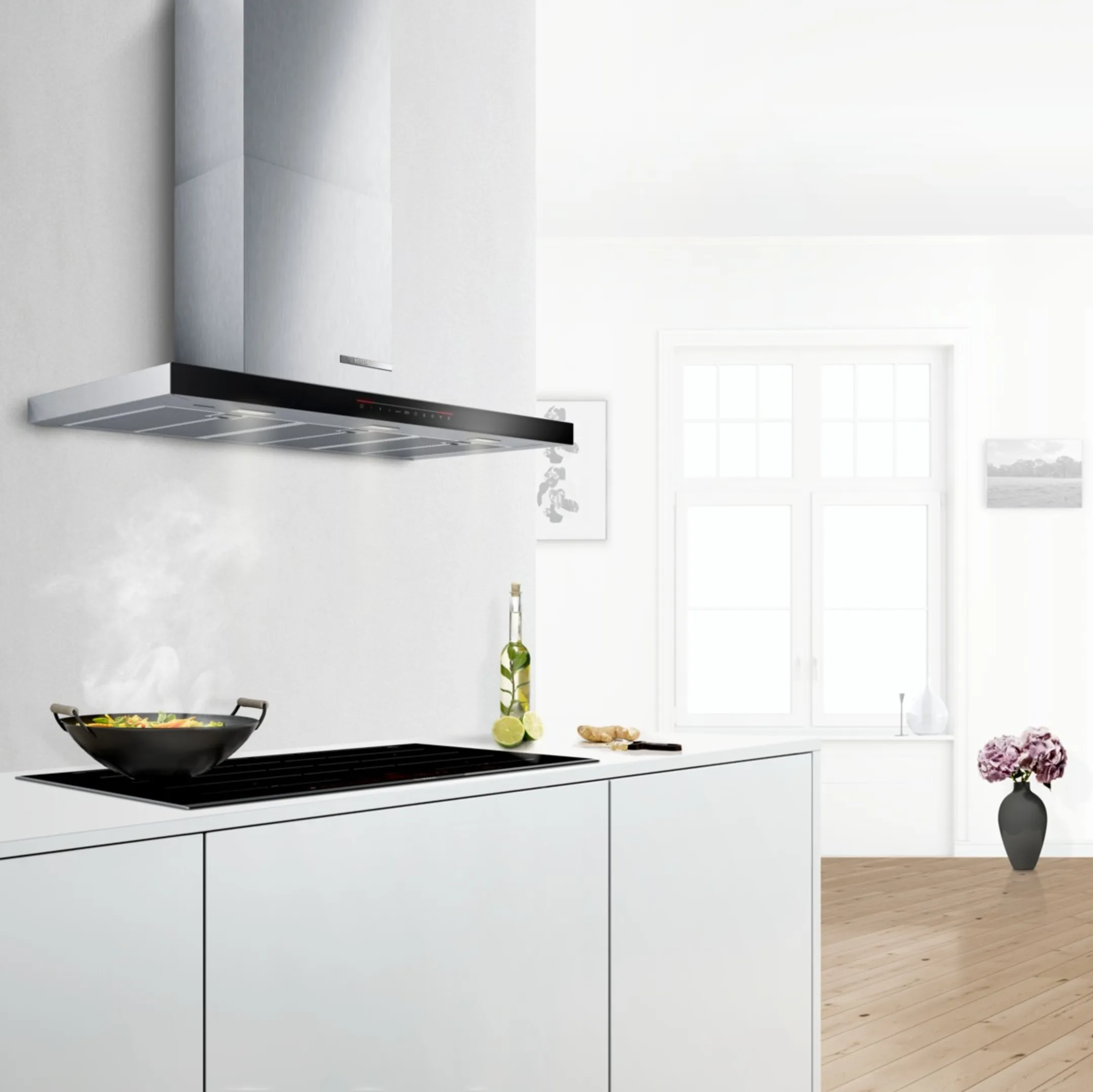 Bosch Hotte décorative DWB98PR50 Home Connect image