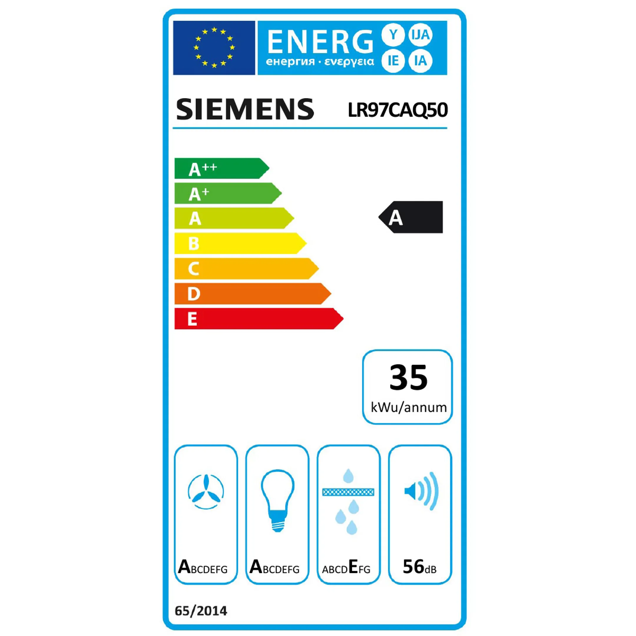 Siemens Plafonddampkap LR97CAQ50 Home Connect image