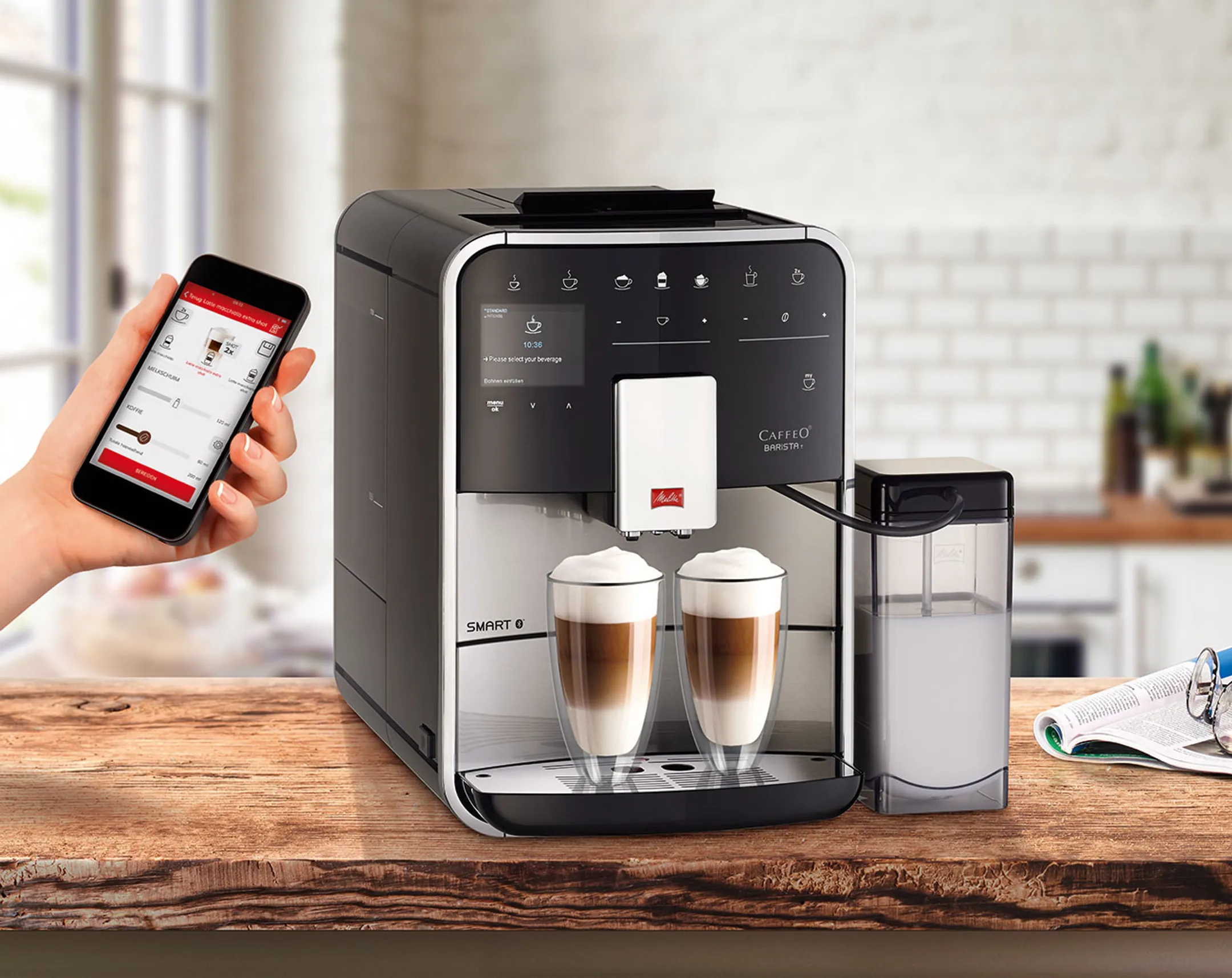 Melitta Volautomatische espressomachine T-smart SST F840-100 image