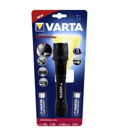 Varta Zaklamp 1W Led Indestructible F20 varta kopen in de aanbieding
