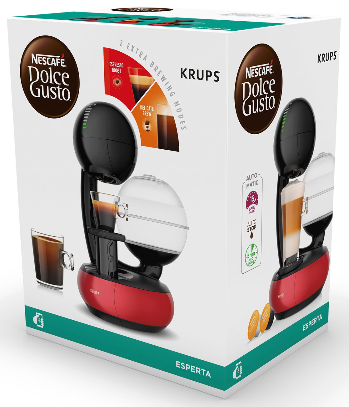 Krups Koffiemachine Nescafé Dolce Gusto Esperta KP310510 Krëfel de