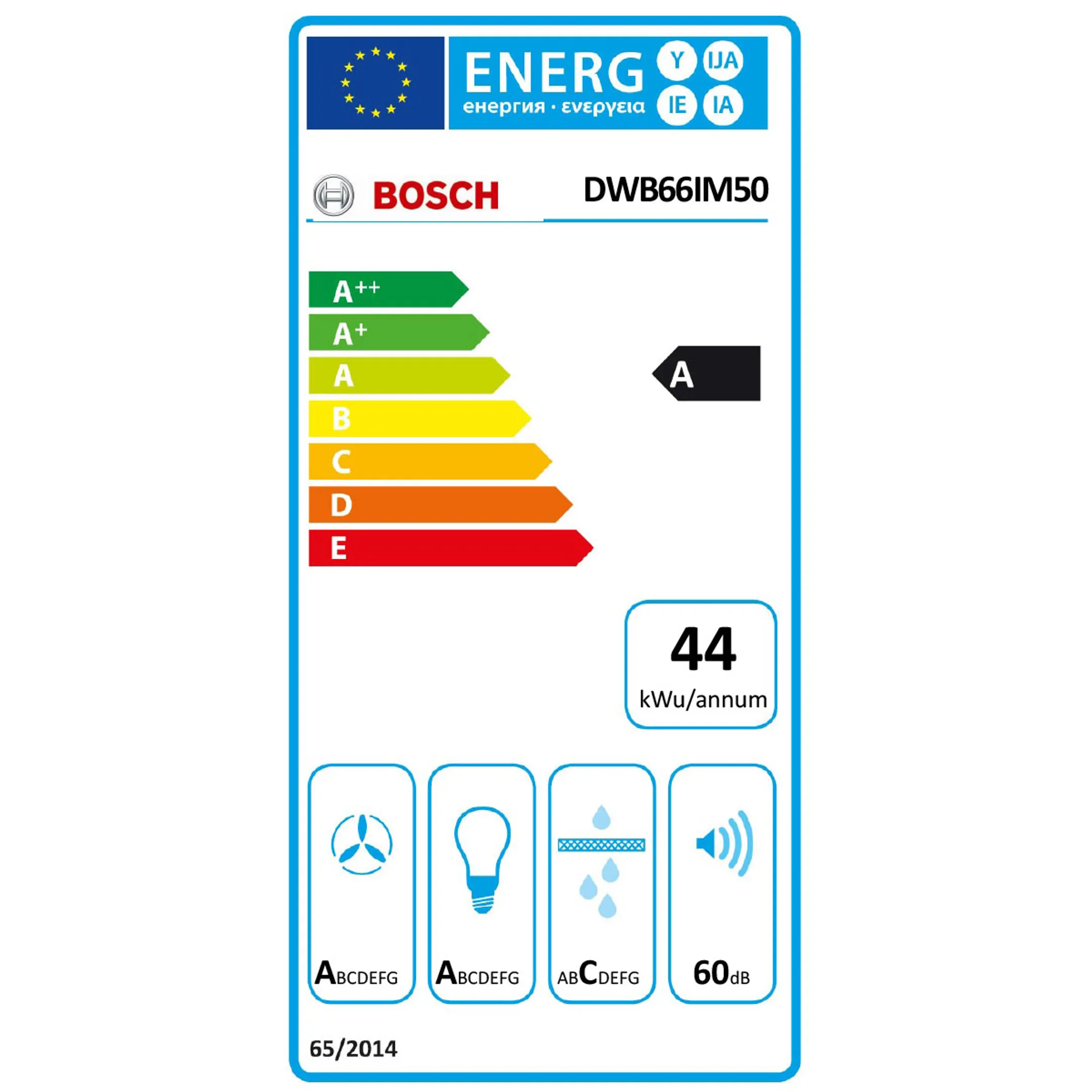 Bosch Wanddampkap DWB66IM50 Box-Design image