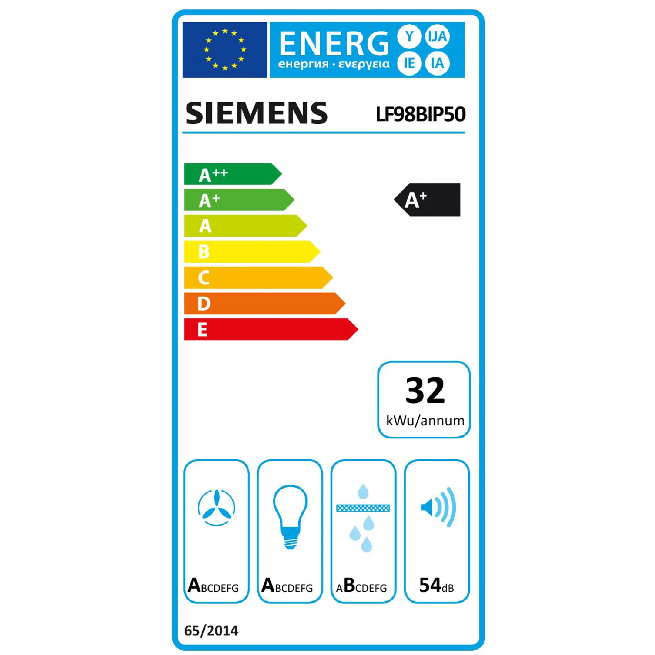 Siemens Eilanddampkap LF98BIP50 Box-Design image