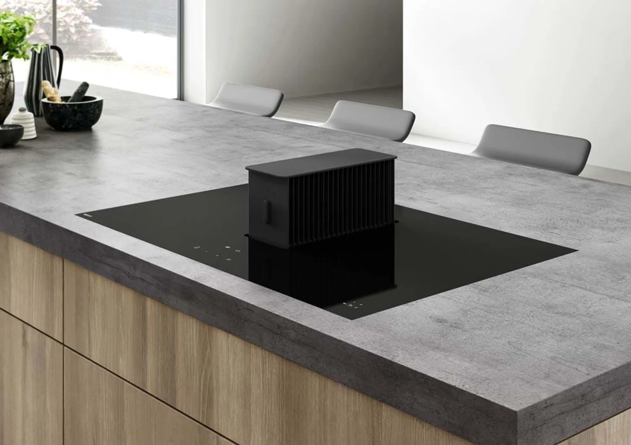 Kookplaat met dampkap 1811 ONE PRO