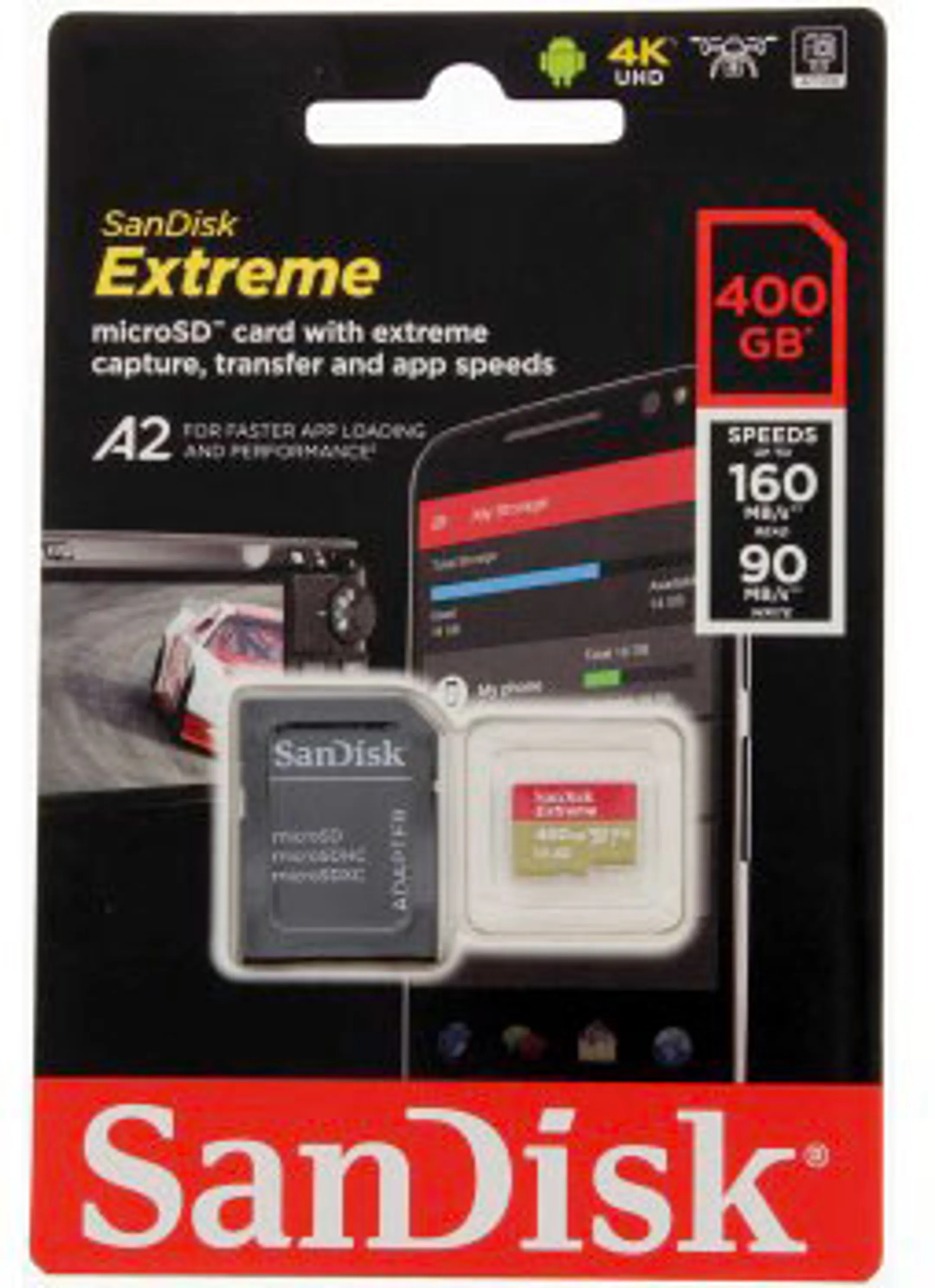 Sandisk Extreme® micro SDXC A2 - 400 GB image